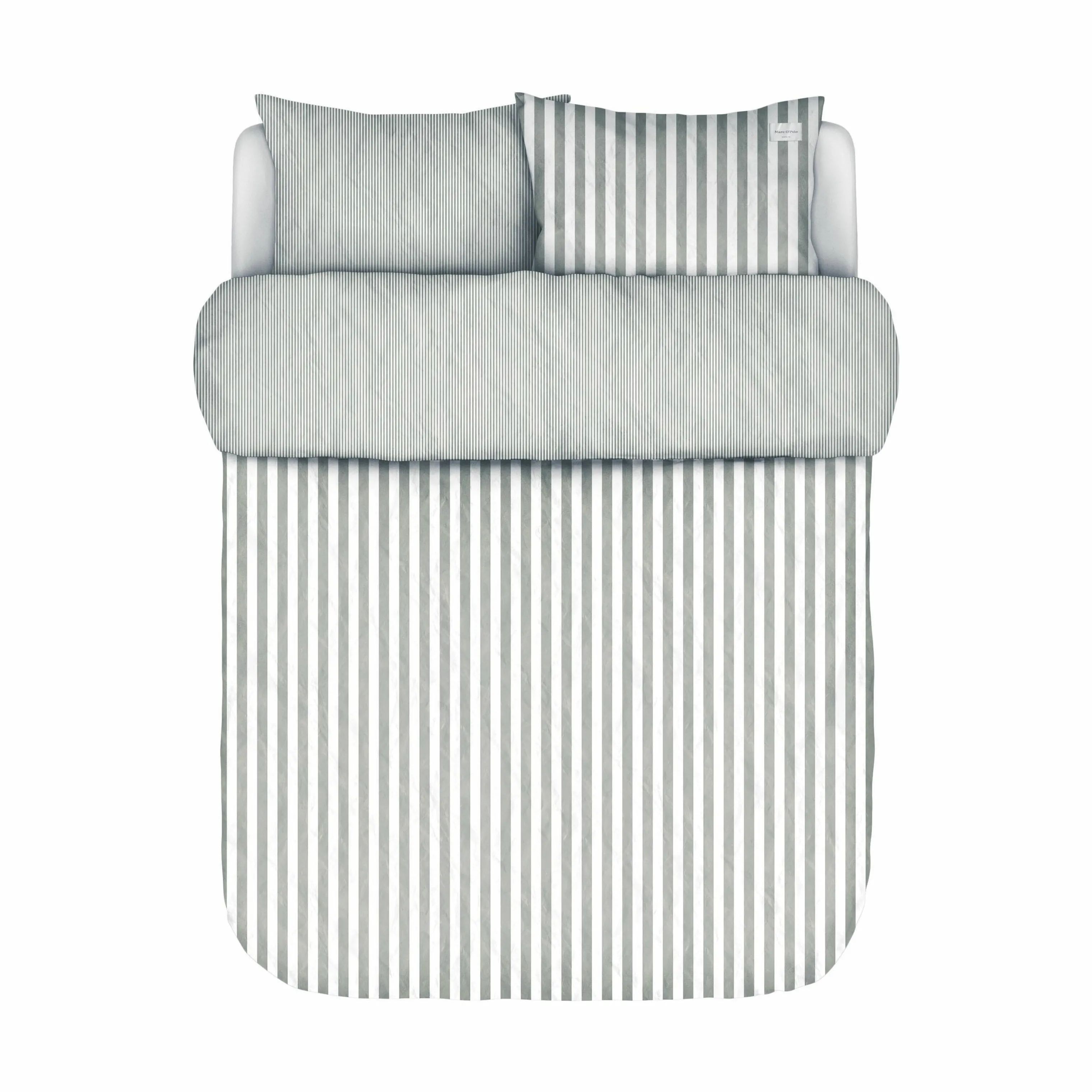 Marc O'Polo Sengetøj Mikkeli Sengetøj i Grey, B200 x L200 cm, 1