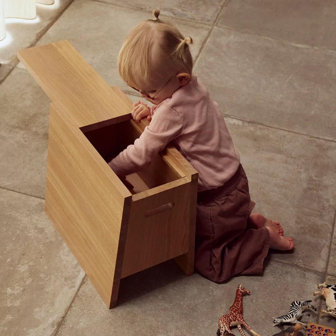 Andersen Furniture Skamler Plinth Skammel i Oak, 7