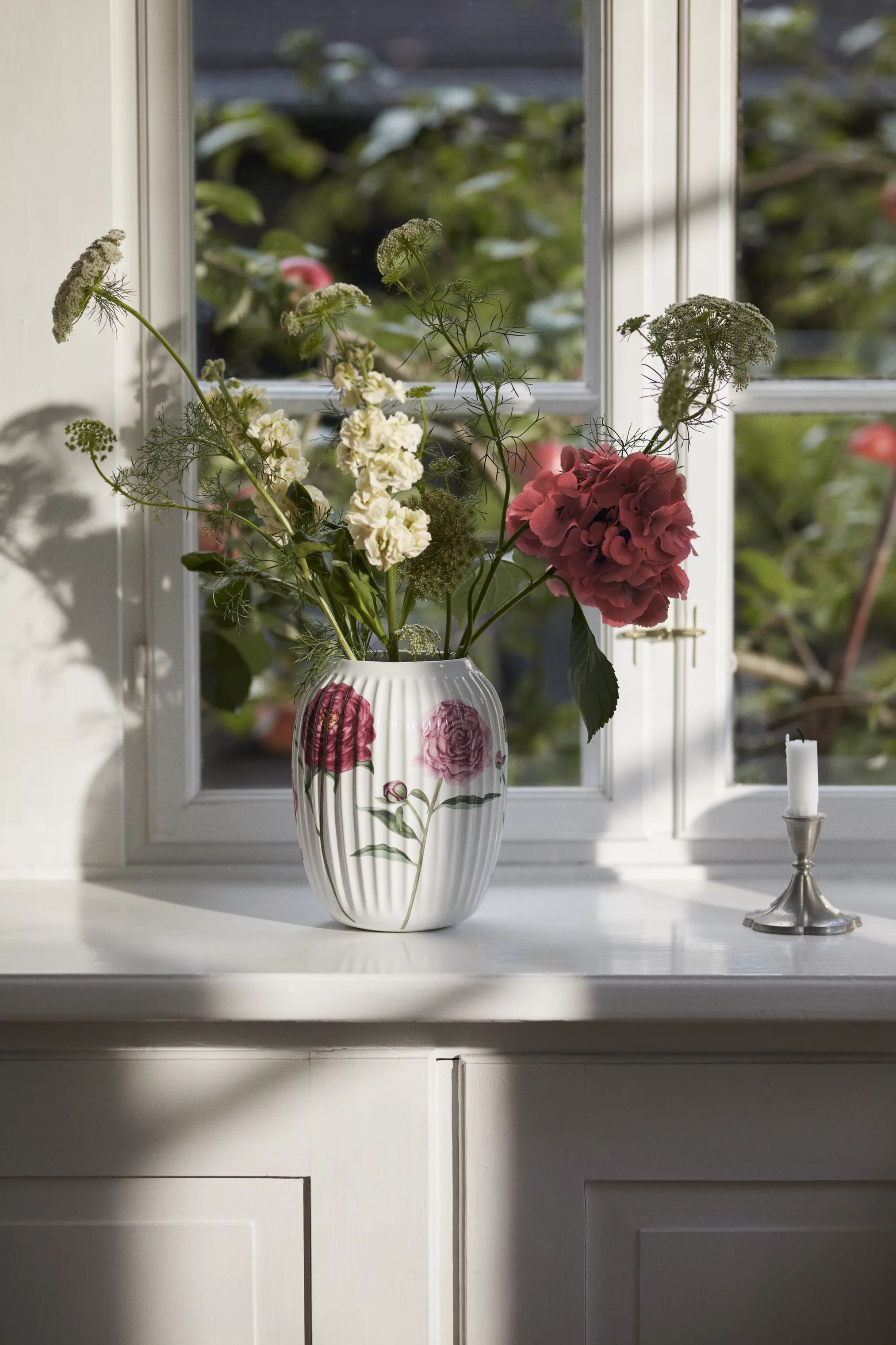 Kähler Vaser Hammershøi Sommer Vase i Pæoner, 2