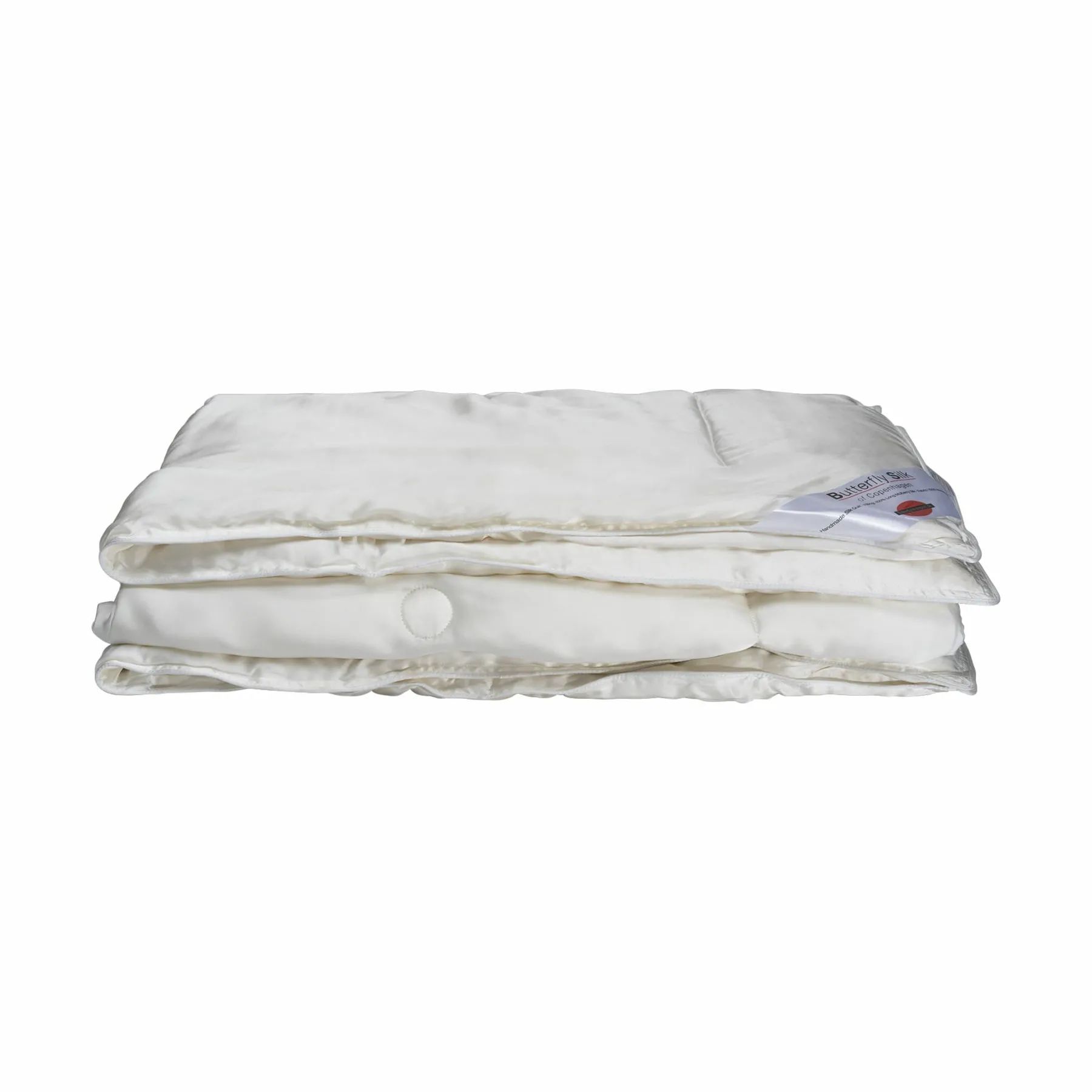 Butterfly Silk of Copenhagen Enkeltdyner Butterfly silk Luksus Vinterdyne i Råhvid, B140 x L200 cm, 1