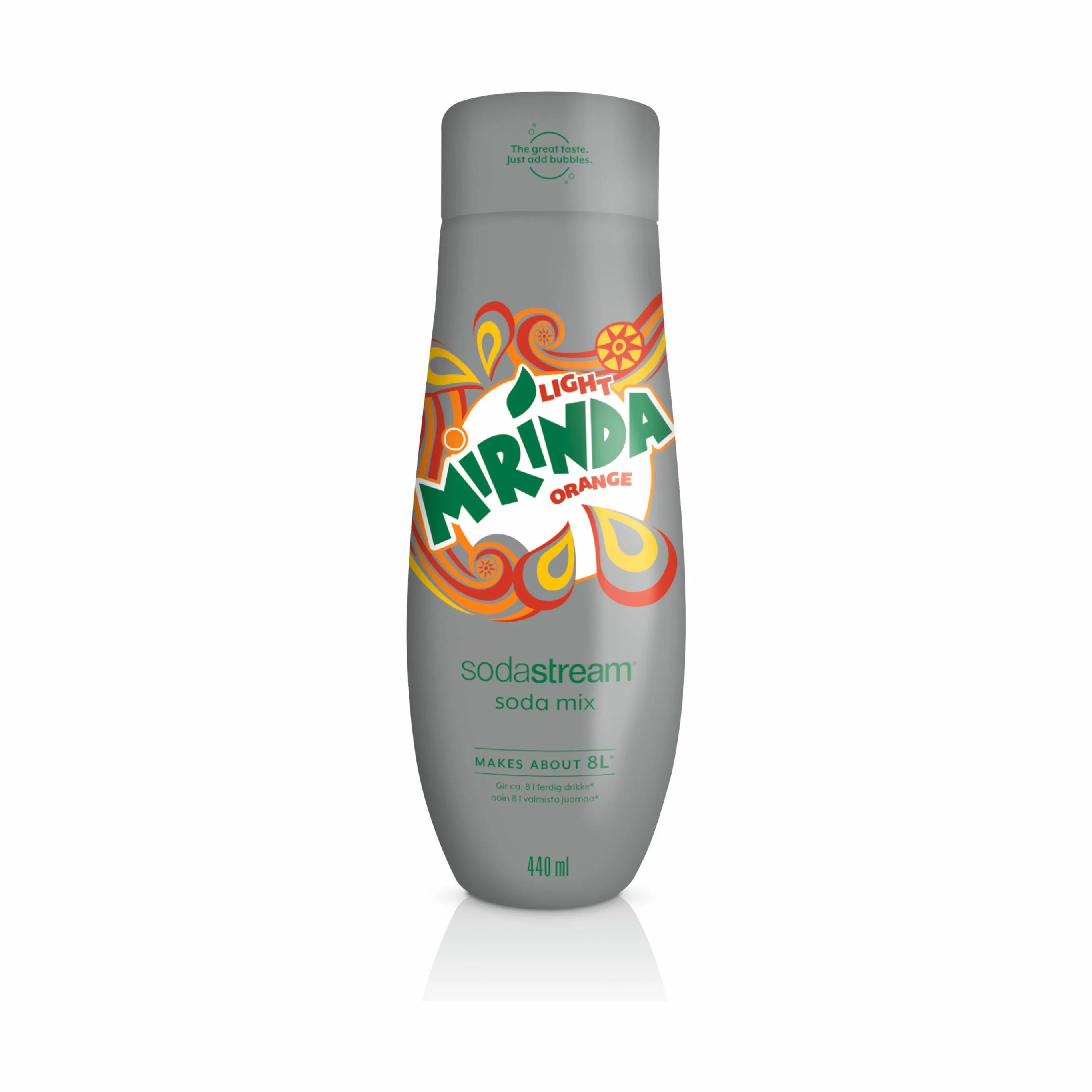 SodaStream Smagskoncentrater Sirup - Mirinda Light i Mirinda Light, 1