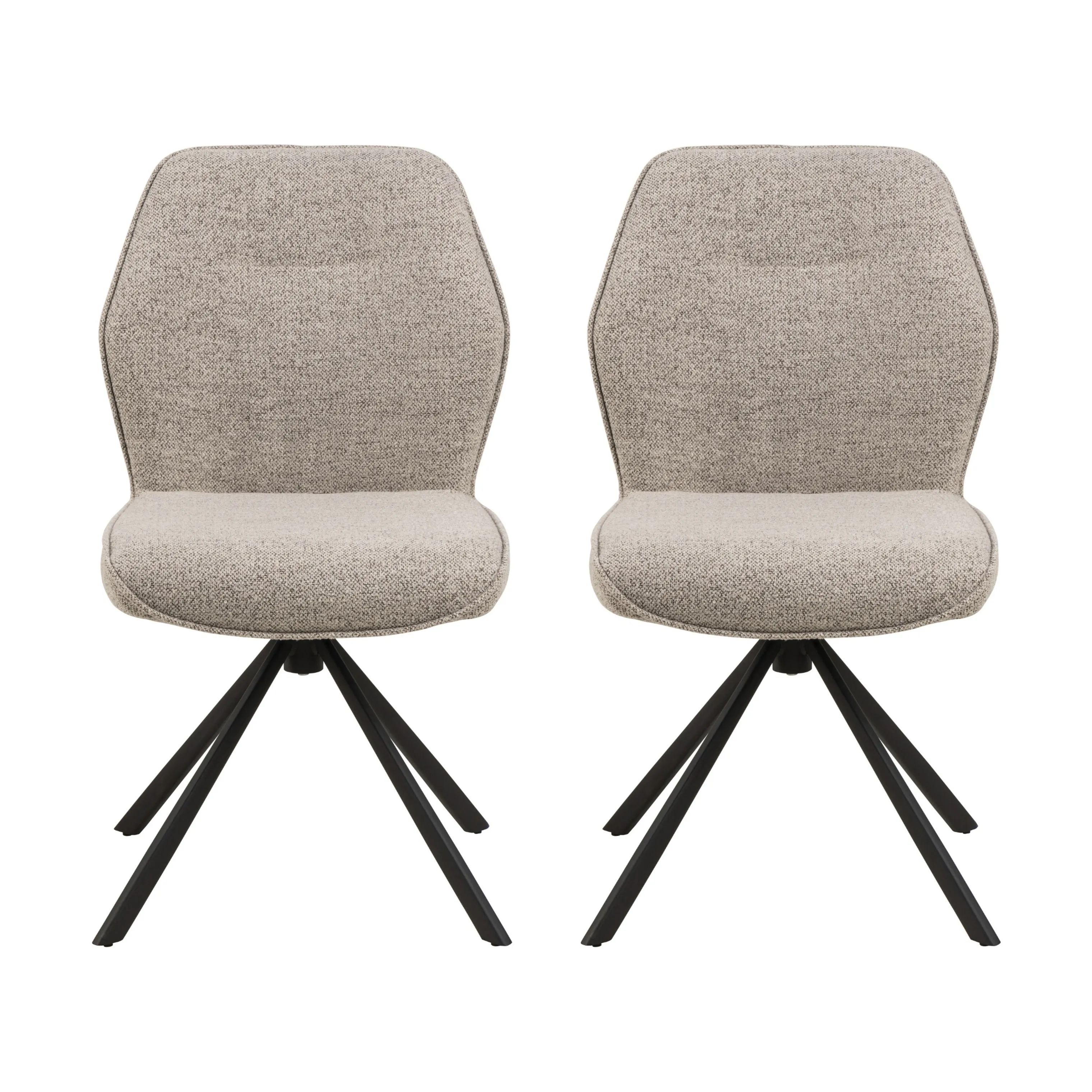 CASA Living Spisebordsstole Aura Spisebordsstol - 2 stk i Beige, 1