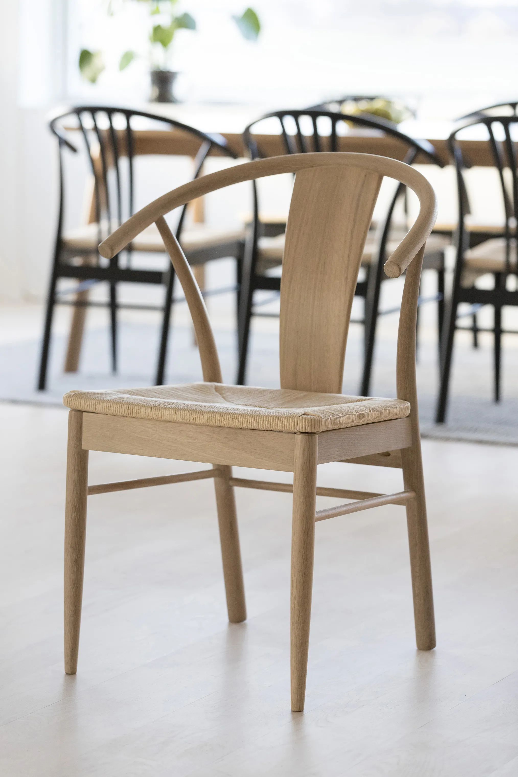 CASA Living Spisebordsstole Janik Spisebordsstol - 2 stk. i Hvid, 2