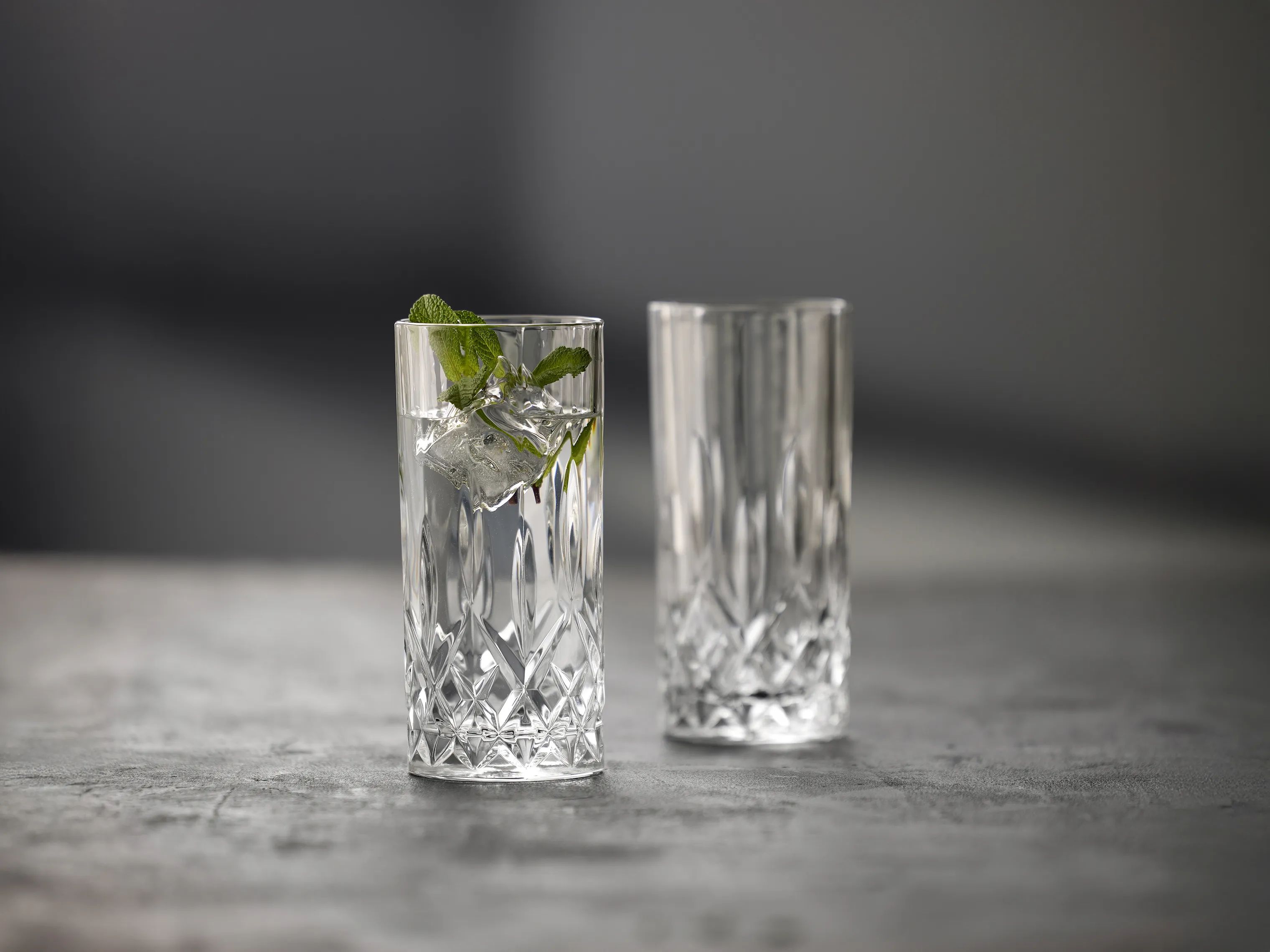 Lyngby Glas Highball glas Lounge Highball glas - 6 stk. i Klar, 2