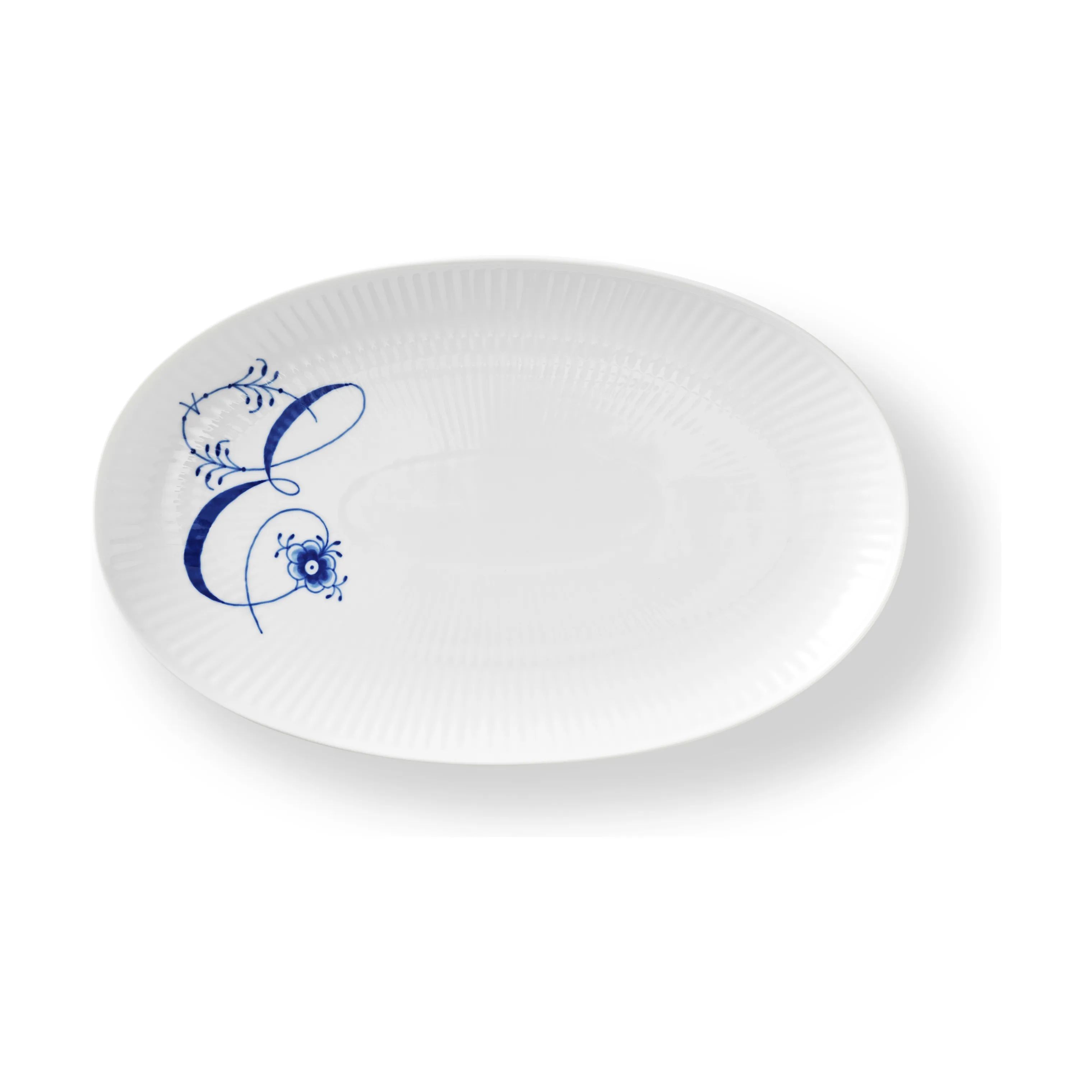 Royal Copenhagen Frokosttallerkener Alfabet Kollektion Tallerken - E i E tallerken, 1