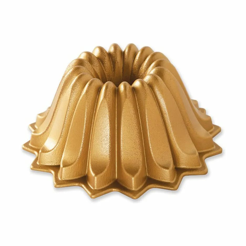Nordic Ware Øvrige bageforme Lotus Bundt® Kageform i Guldfarvet, 1
