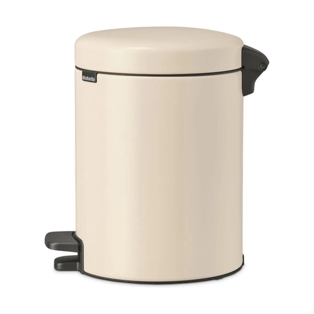 Brabantia Toiletspande NewIcon Pedalspand i Soft beige , 5 L, 5