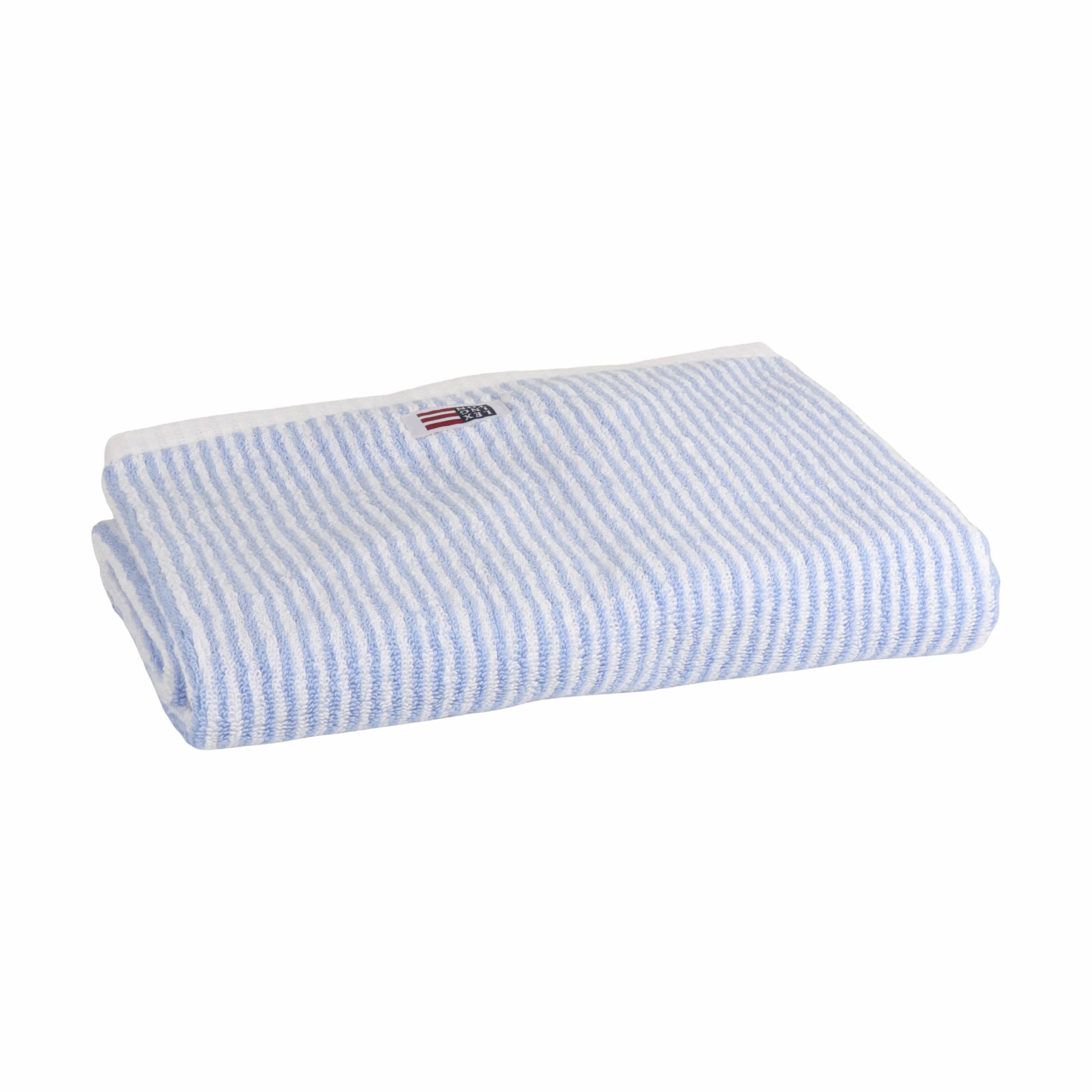 Lexington Håndklæder Icons Originals Stribet Håndklæde i White/Blue, B50 x L70 cm, 1
