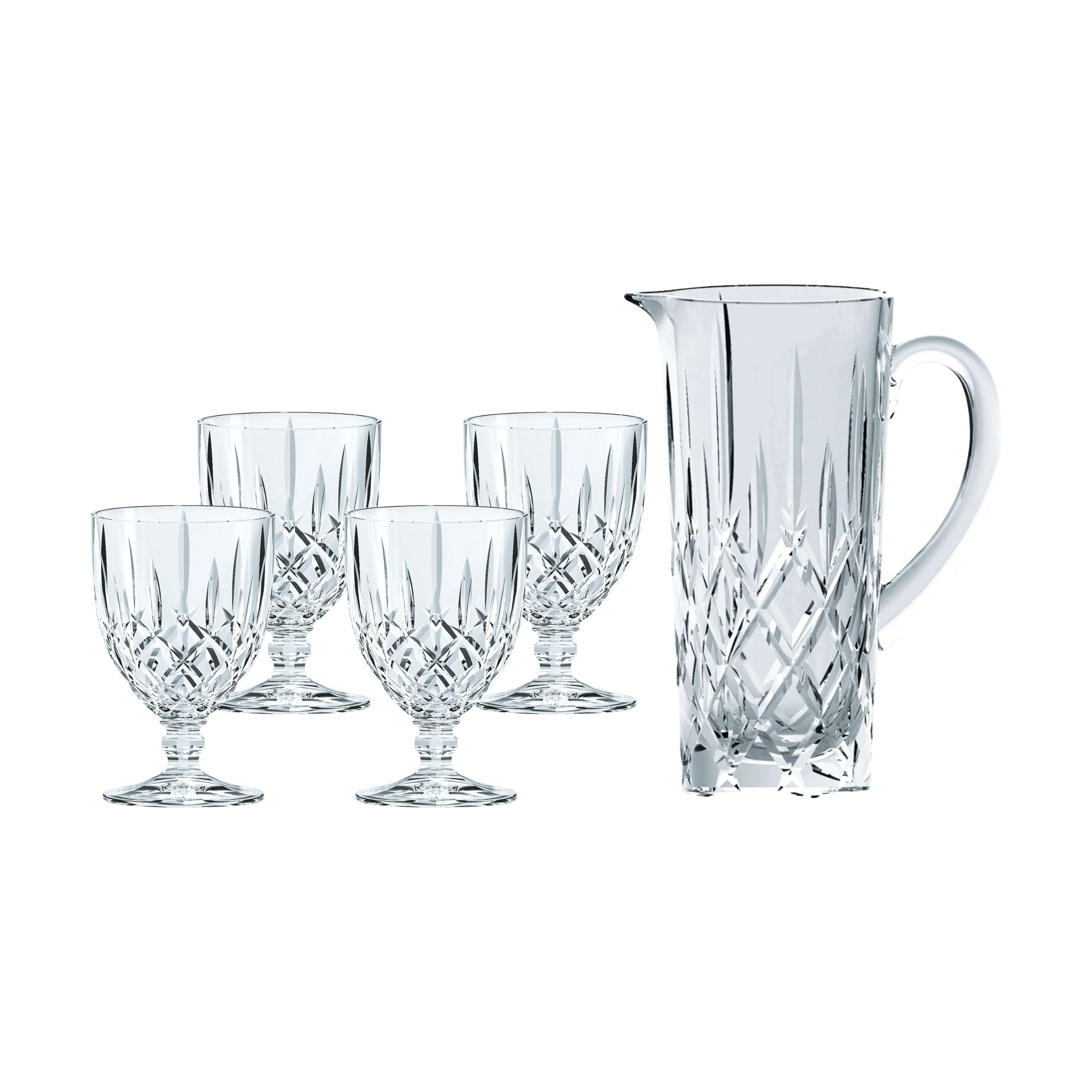 Nachtmann Cocktailglas Noblesse kande og glas sæt i klar, 1