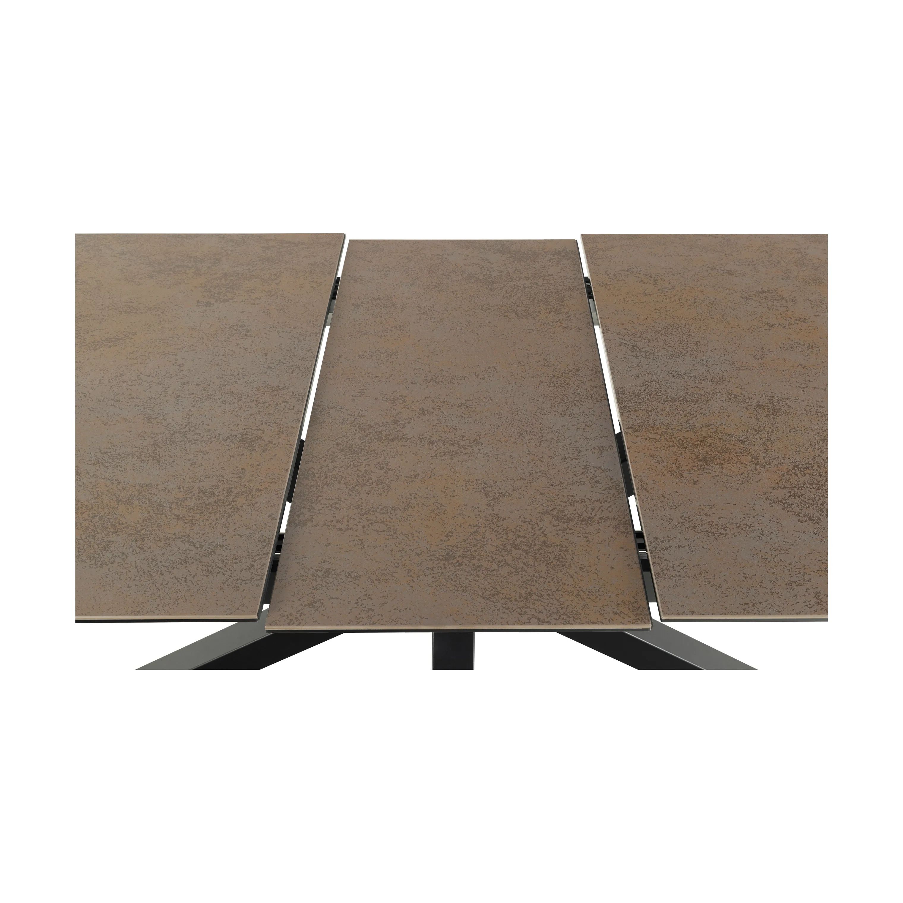 CASA Living Spiseborde Heaven Spisebord i Rustbrun, B210 x L90 cm, 5