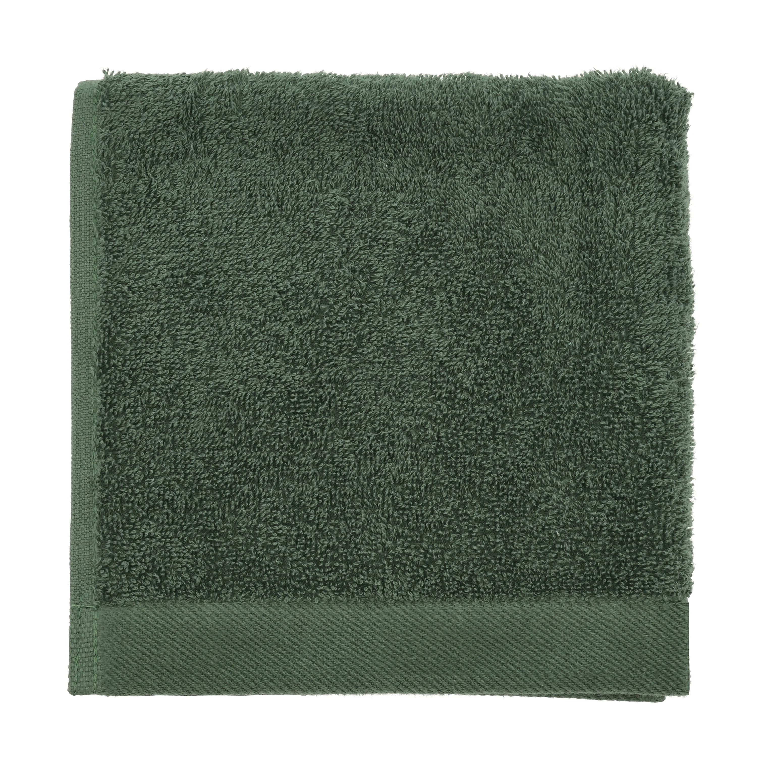Södahl Håndklæder Organic Comfort Håndklæde i Pine green, B40 x L60 cm, 1