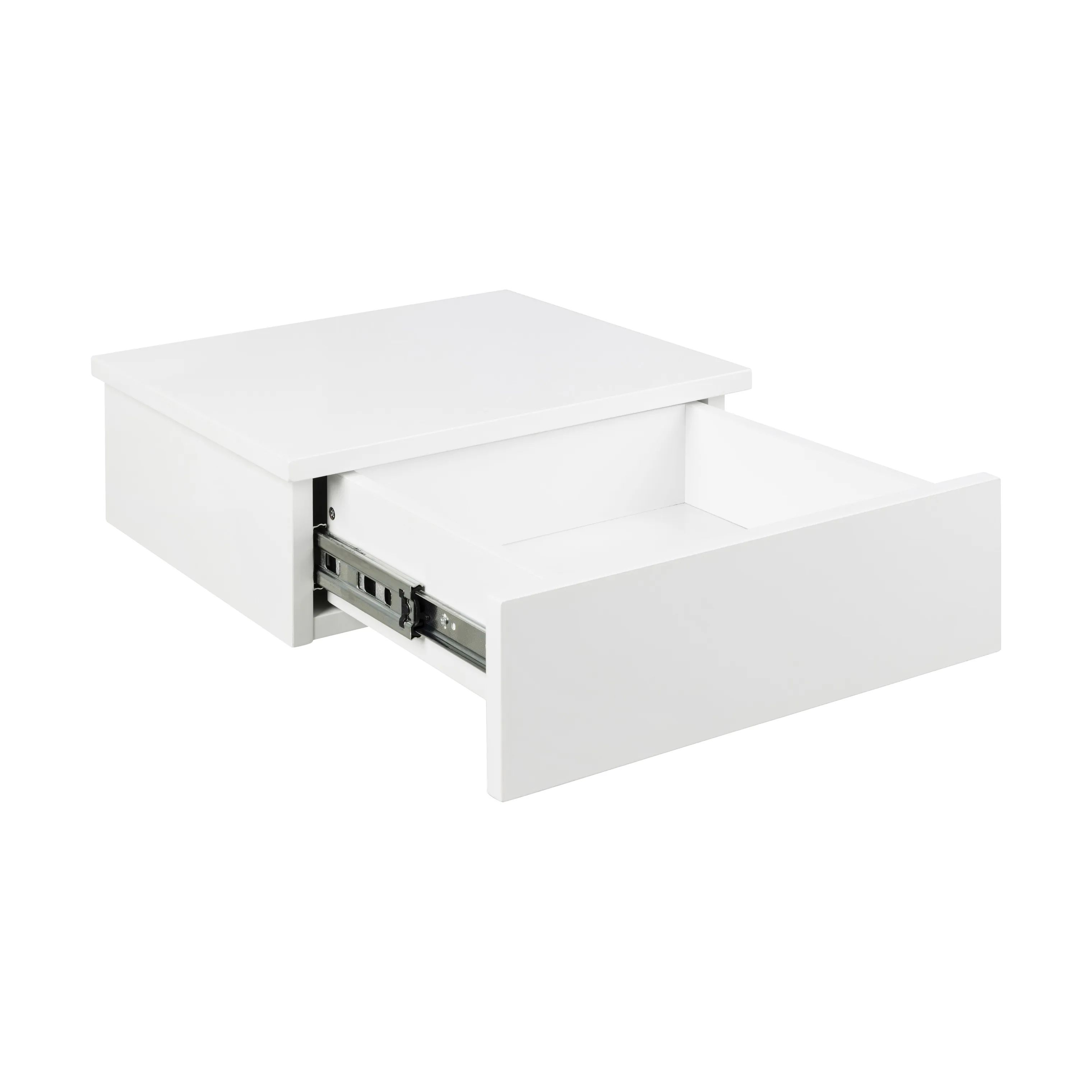 CASA Living Sengeborde Avignon Natbord i Hvid, 13 cm, 3