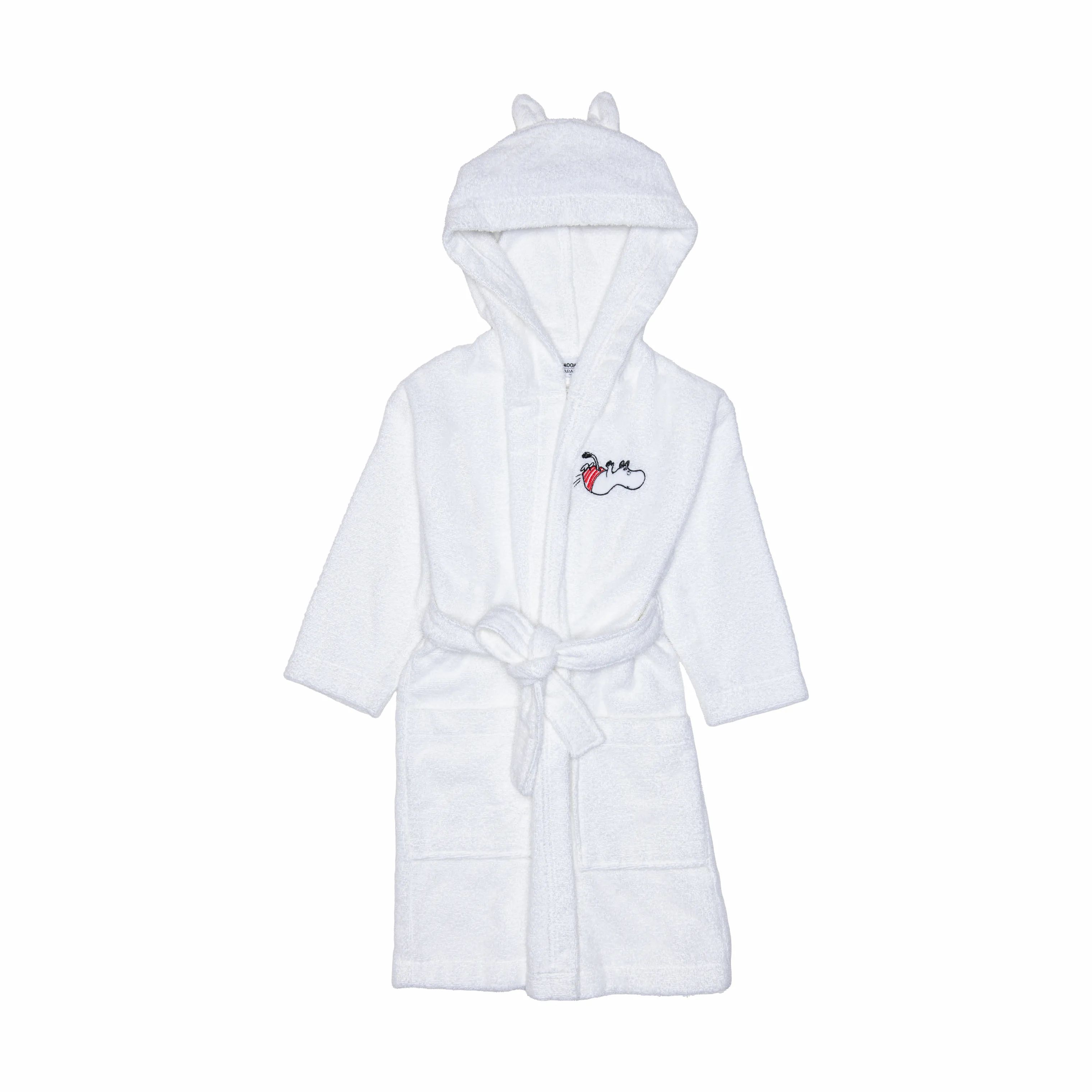 Moomin Arabia Morgenkåber Badekåbe - Mumitrold i Hvid, 76 cm, 1