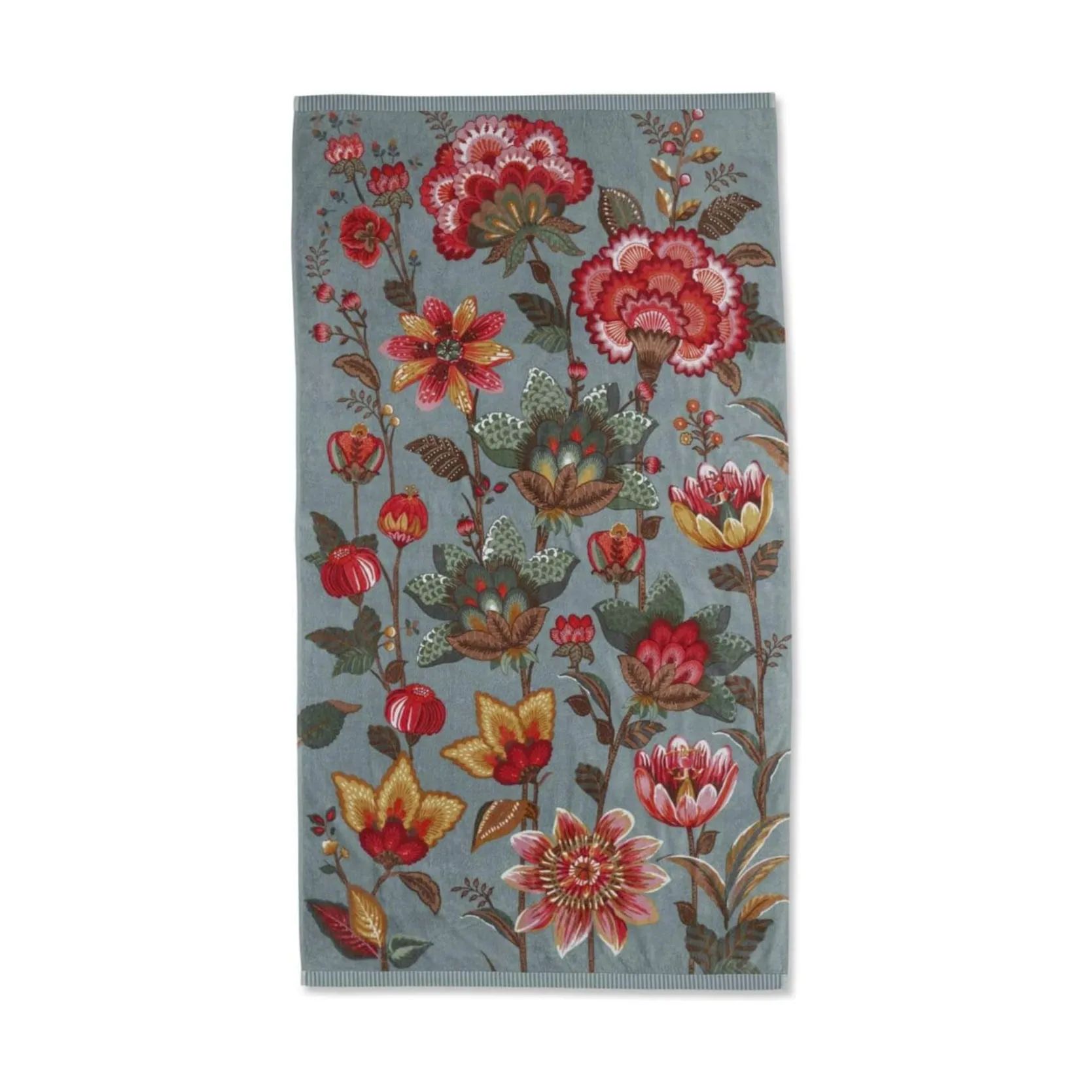 PIP Studio Håndklæder Sunny Side Up Badehåndklæde i Dusty Blue, 1