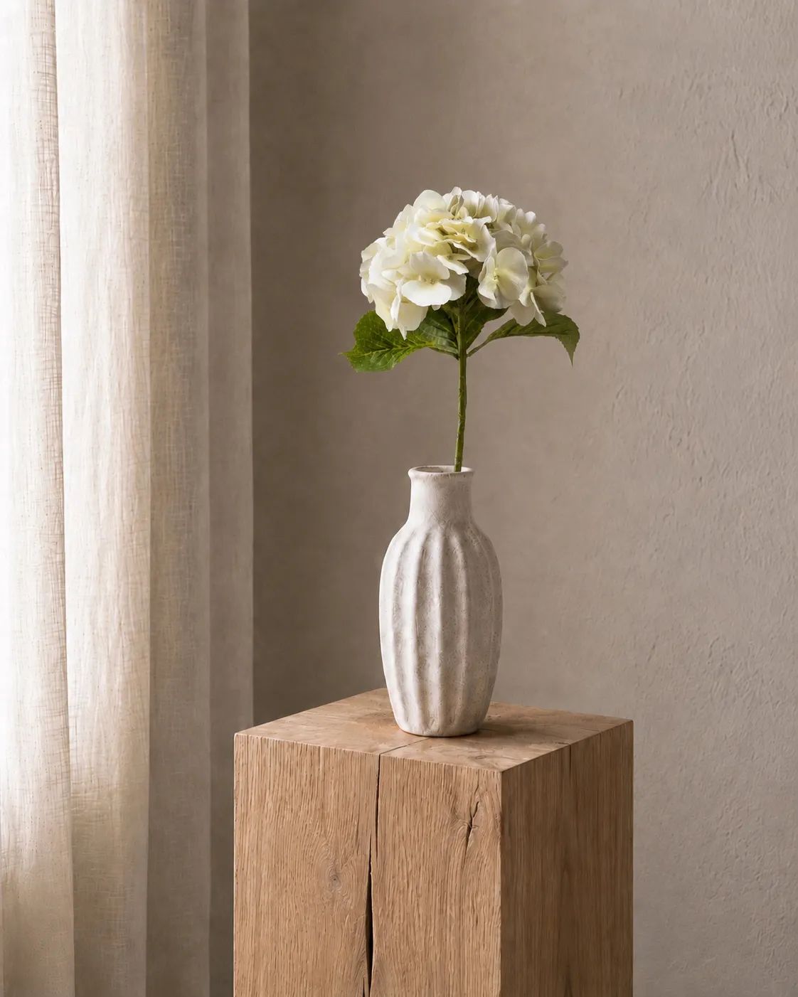 everbloom Kunstige blomster Artificial Flower Kunstig Blomst - Hortensia i Cream, 2
