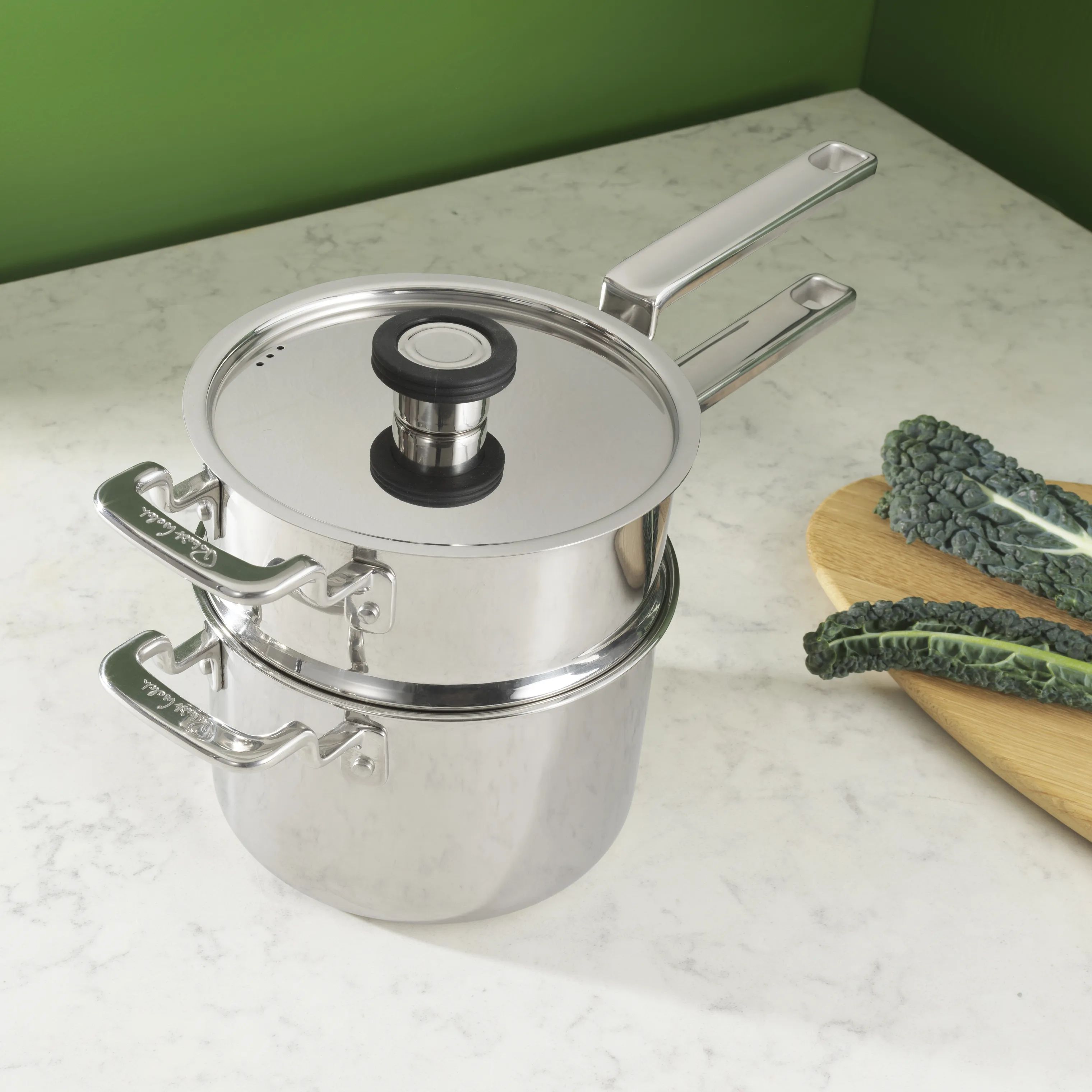 Robert Welch Tilbehør til gryder 316 Series Dampsæt - 2 stk. i 19,5 cm, 2