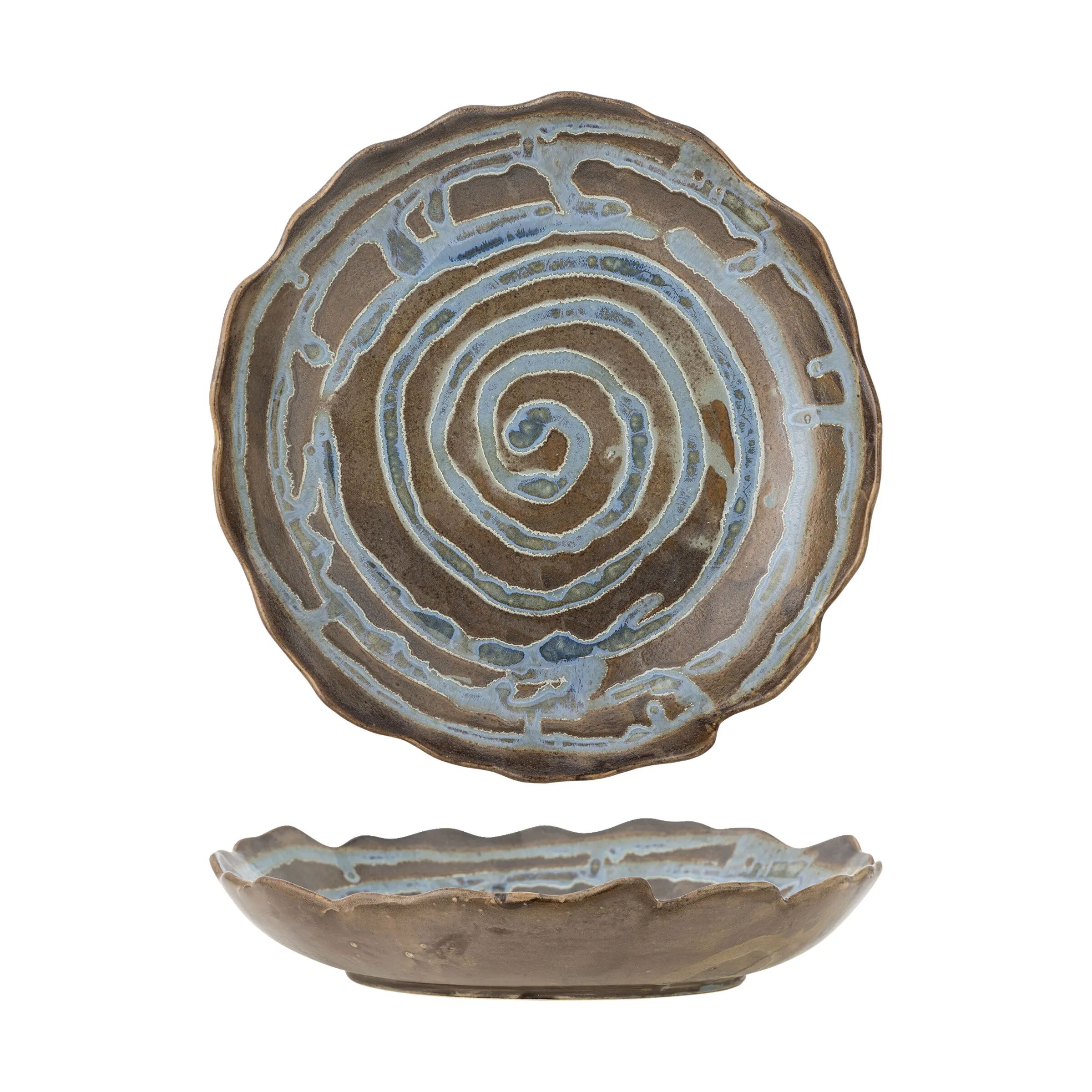 Creative Collection Serveringsfade Marjorie Fad i Blue, 1