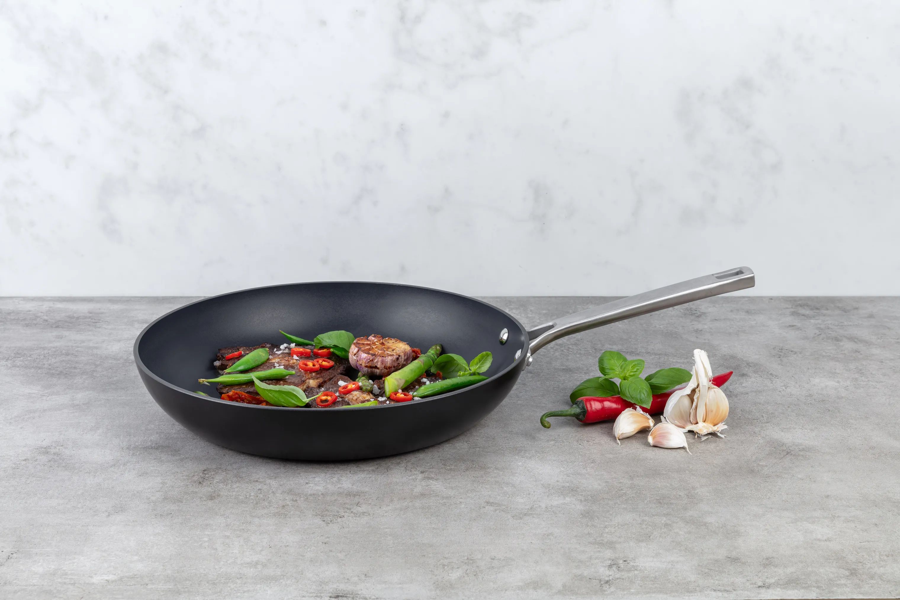 Cook & Baker Stegepander Premium Stegepande i 28 cm, 2