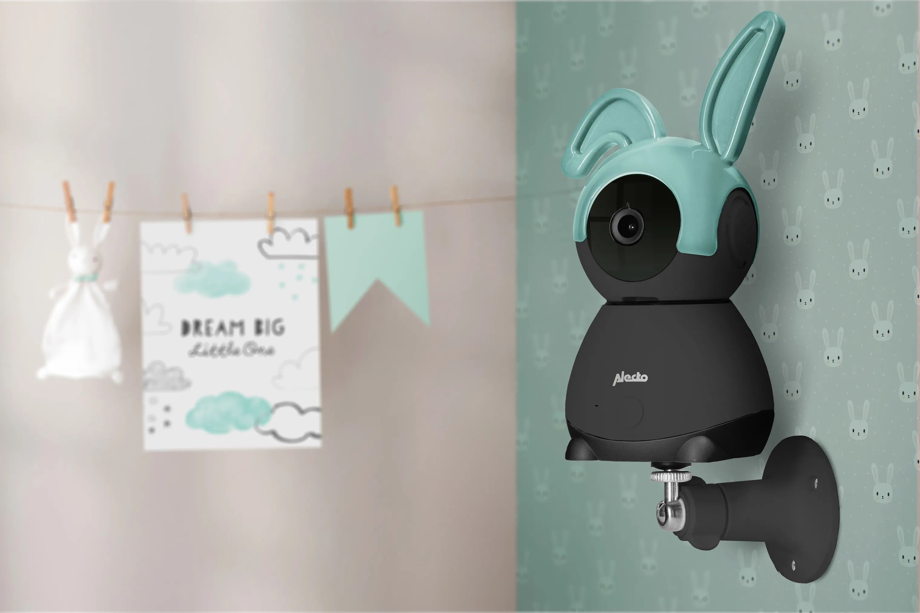 Alecto Baby Babyalarmer SMARTBABY10 Babyalarm i Sort, 5