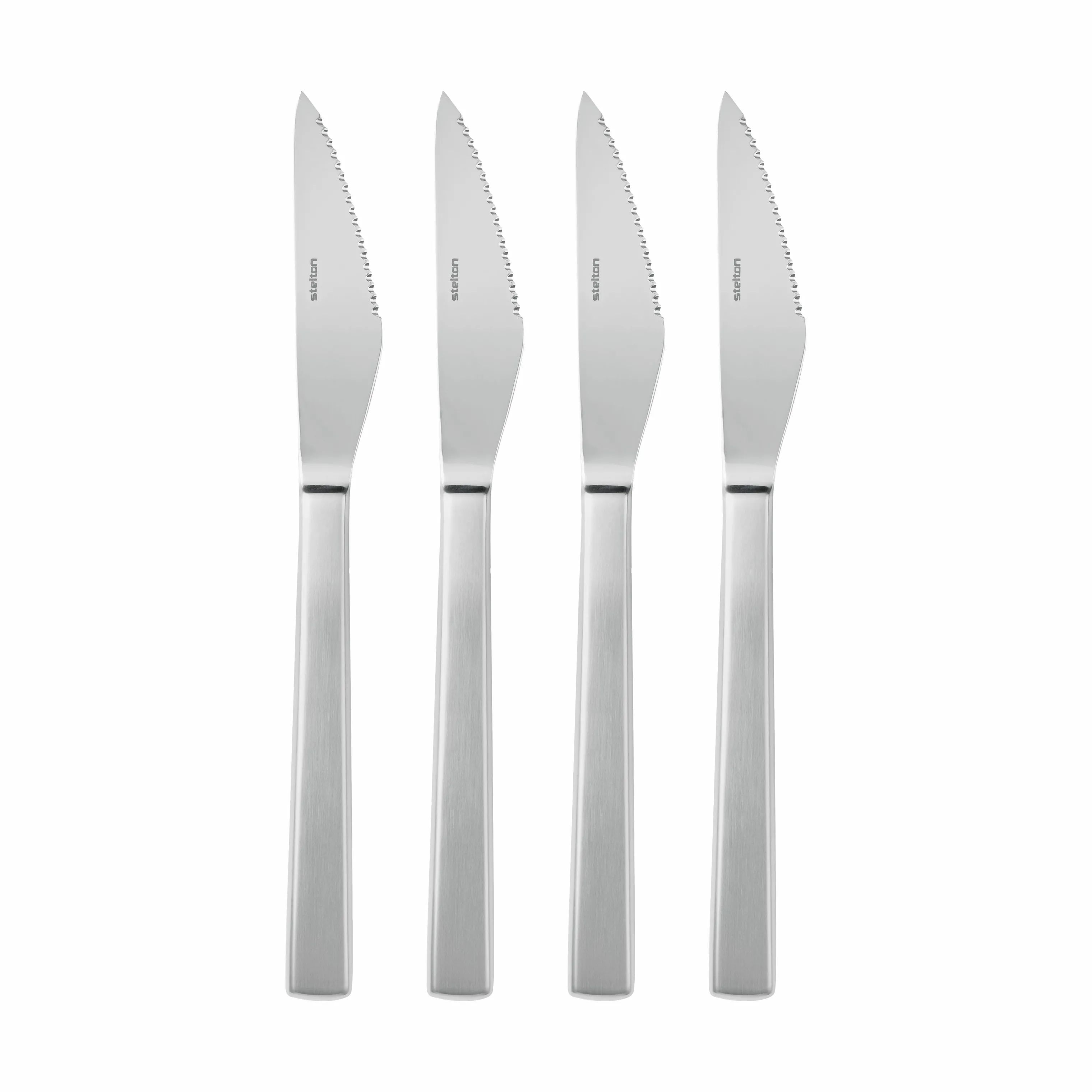 Stelton Steakknive Maya 2000 Maya Steakkniv - 4 stk. i stål, 1