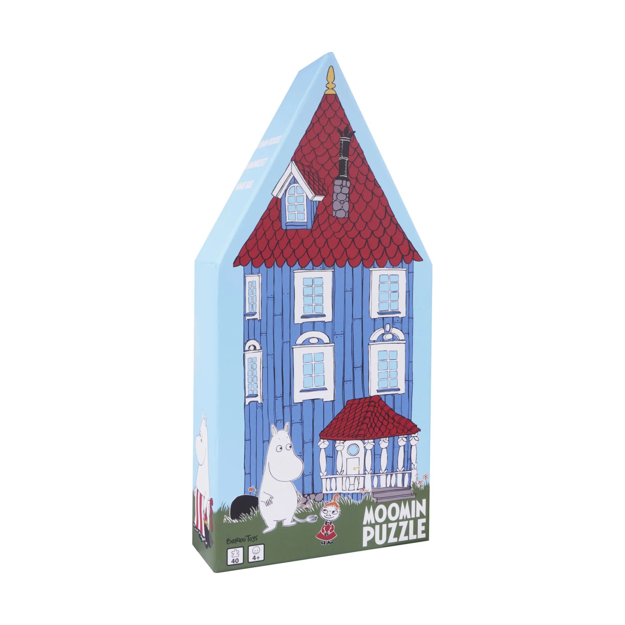 Barbo Toys Puslespil Moomin Puslespil - Mumihuset i Multifarvet, 1