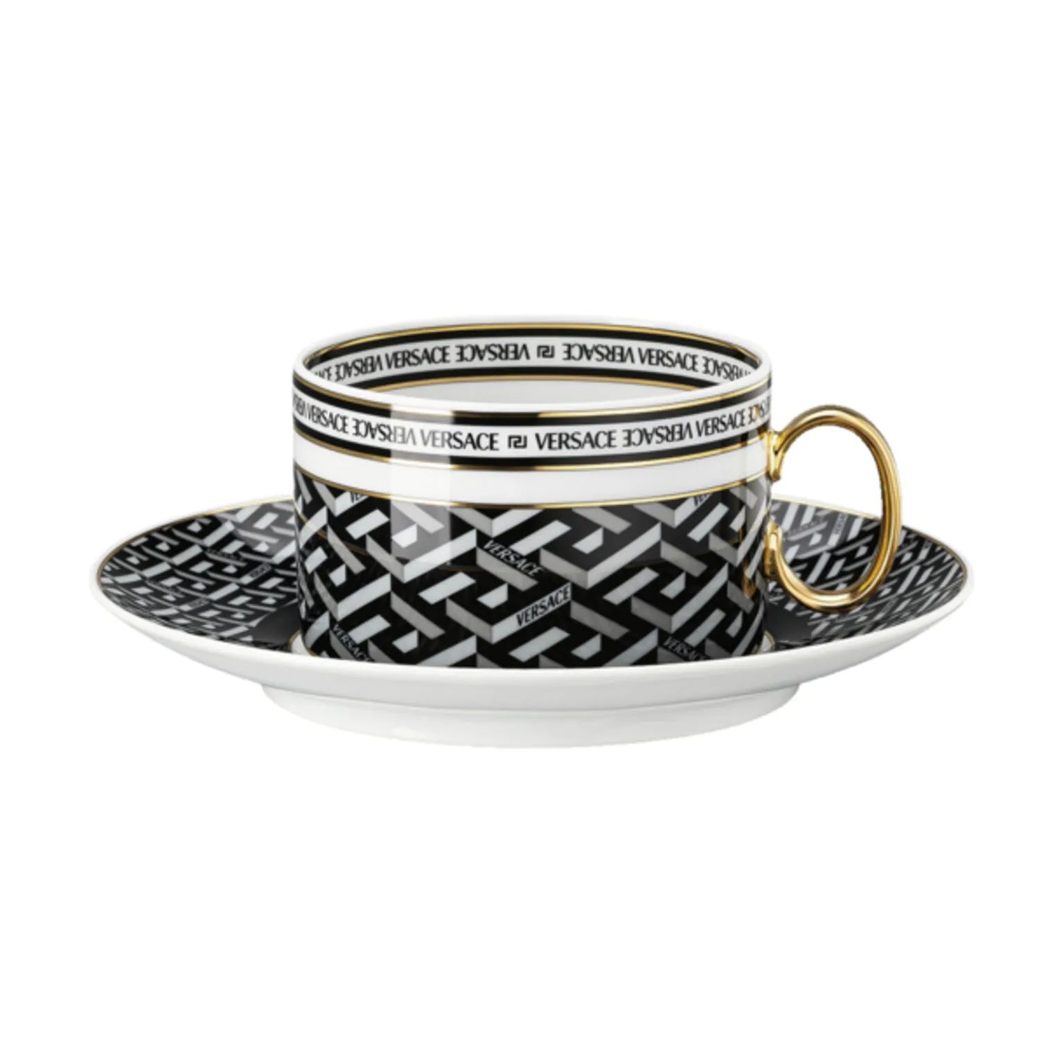 Versace Krus og kopper med hank Signature Kop m. Underkop i 20 cl, 1