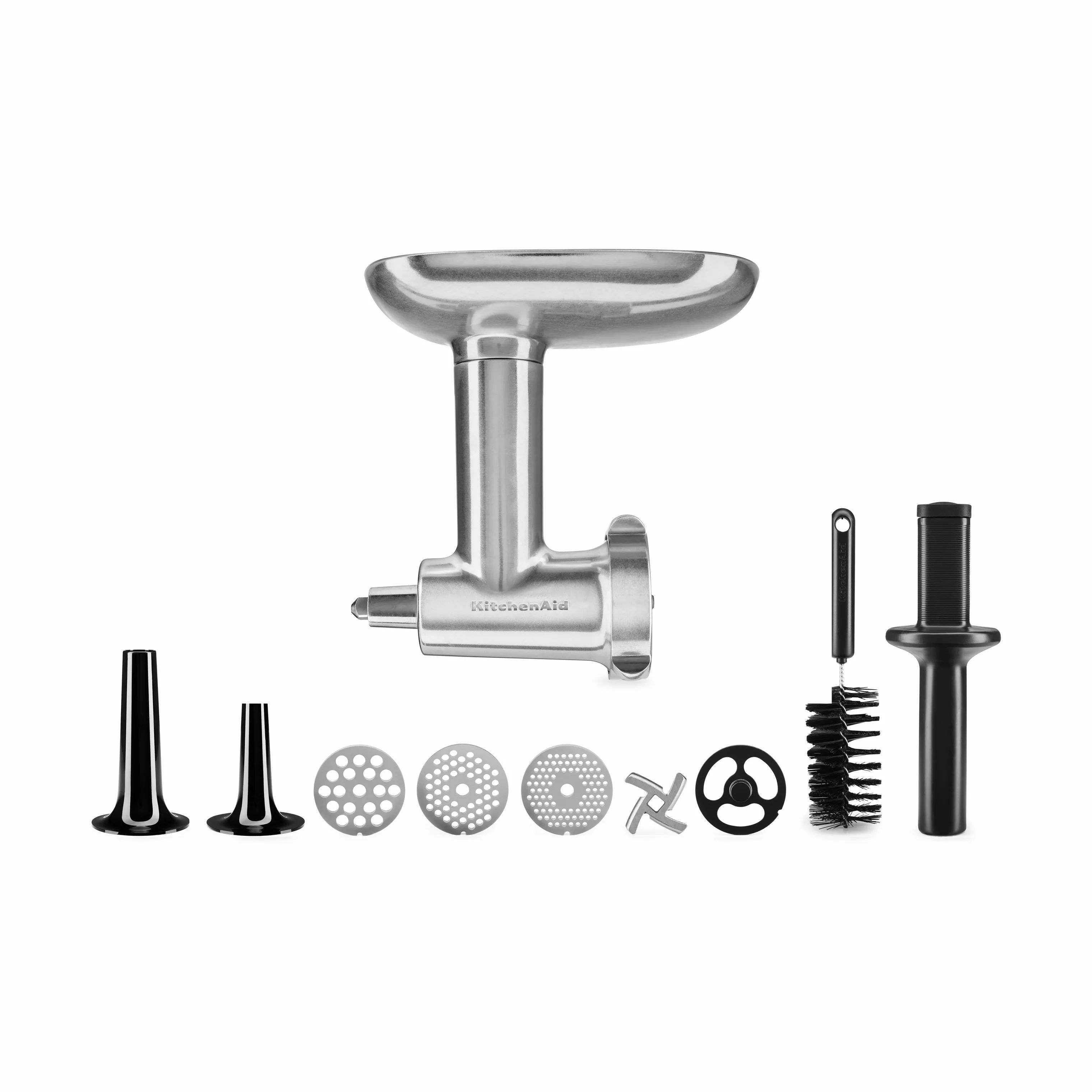 KitchenAid Tilbehør til røremaskiner Artisan Kødhakker - 9 dele i Stål, 1