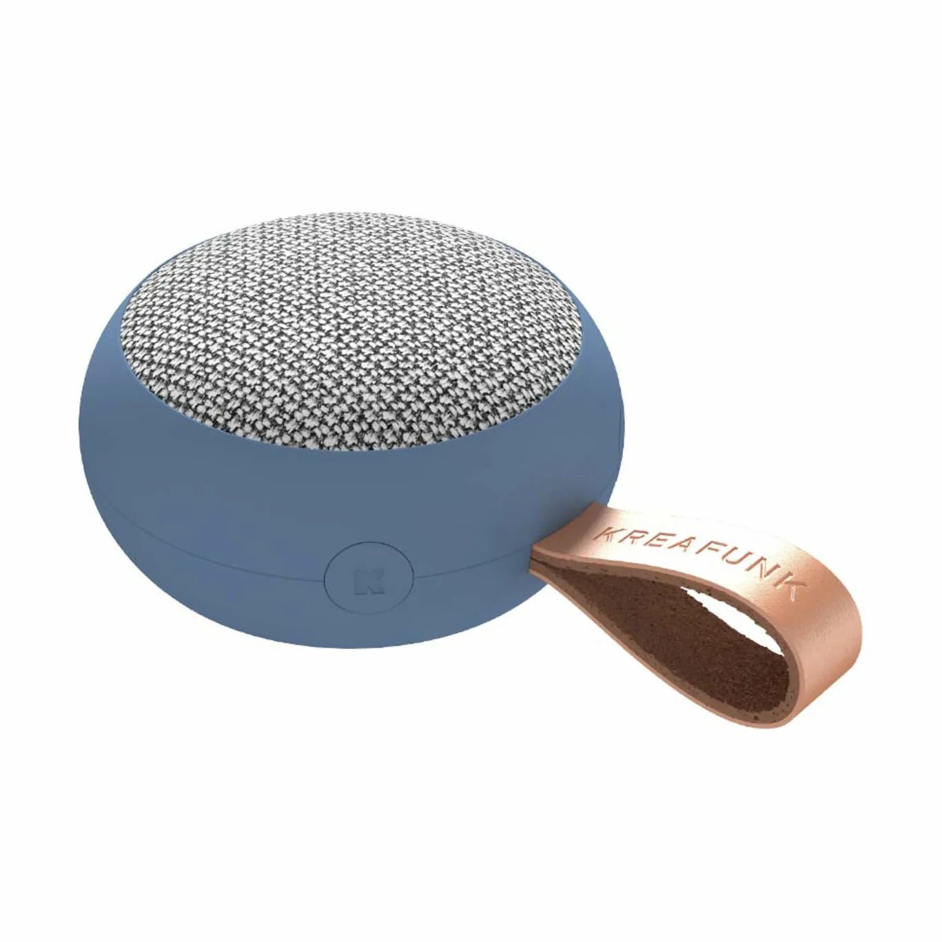 Kreafunk Højtalere aGO II FABRIC Højtaler i River Blue, 1