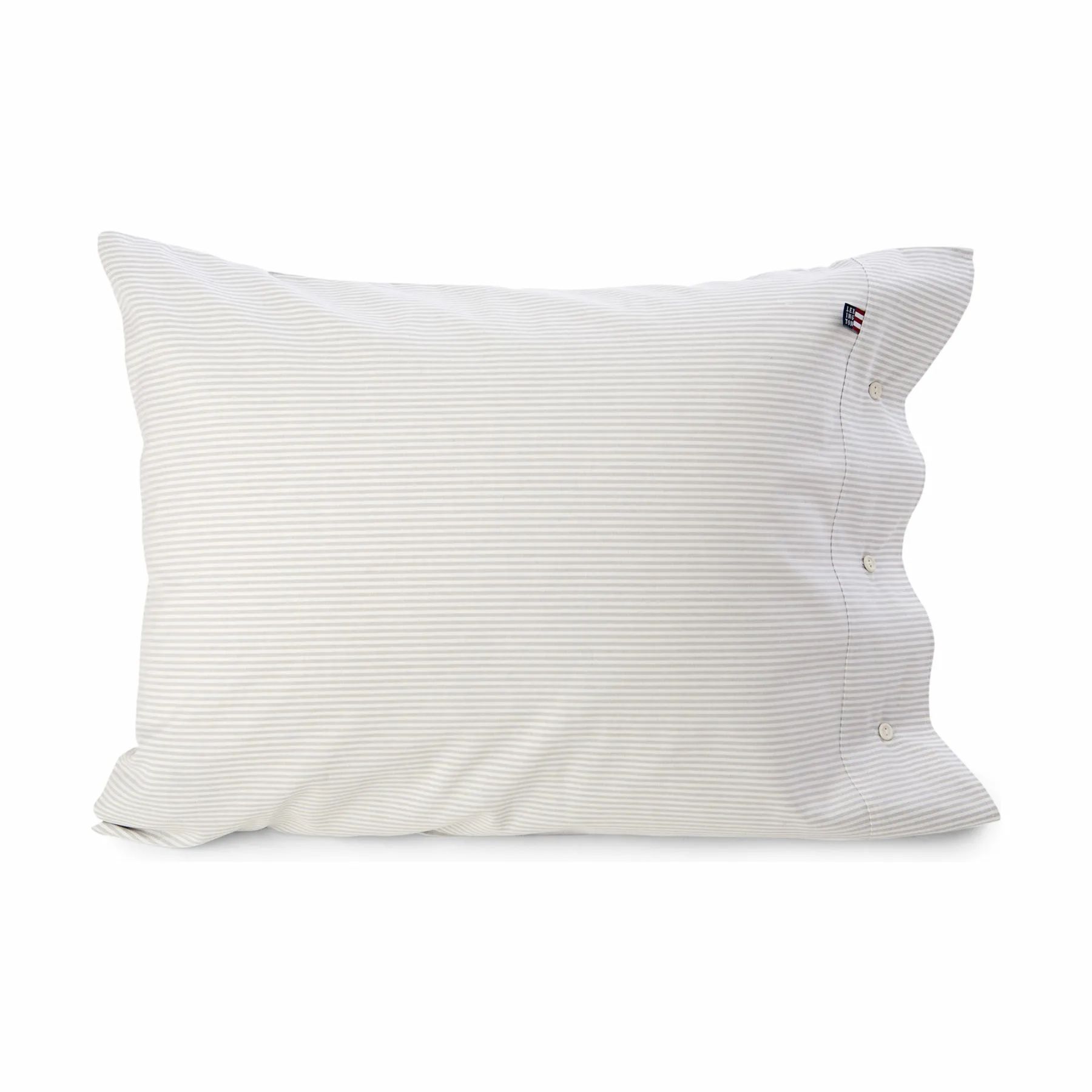 Lexington Hovedpudebetræk Icons Pin Point Hovedpudebetræk i Gray/White, H60 x B63 cm, 1