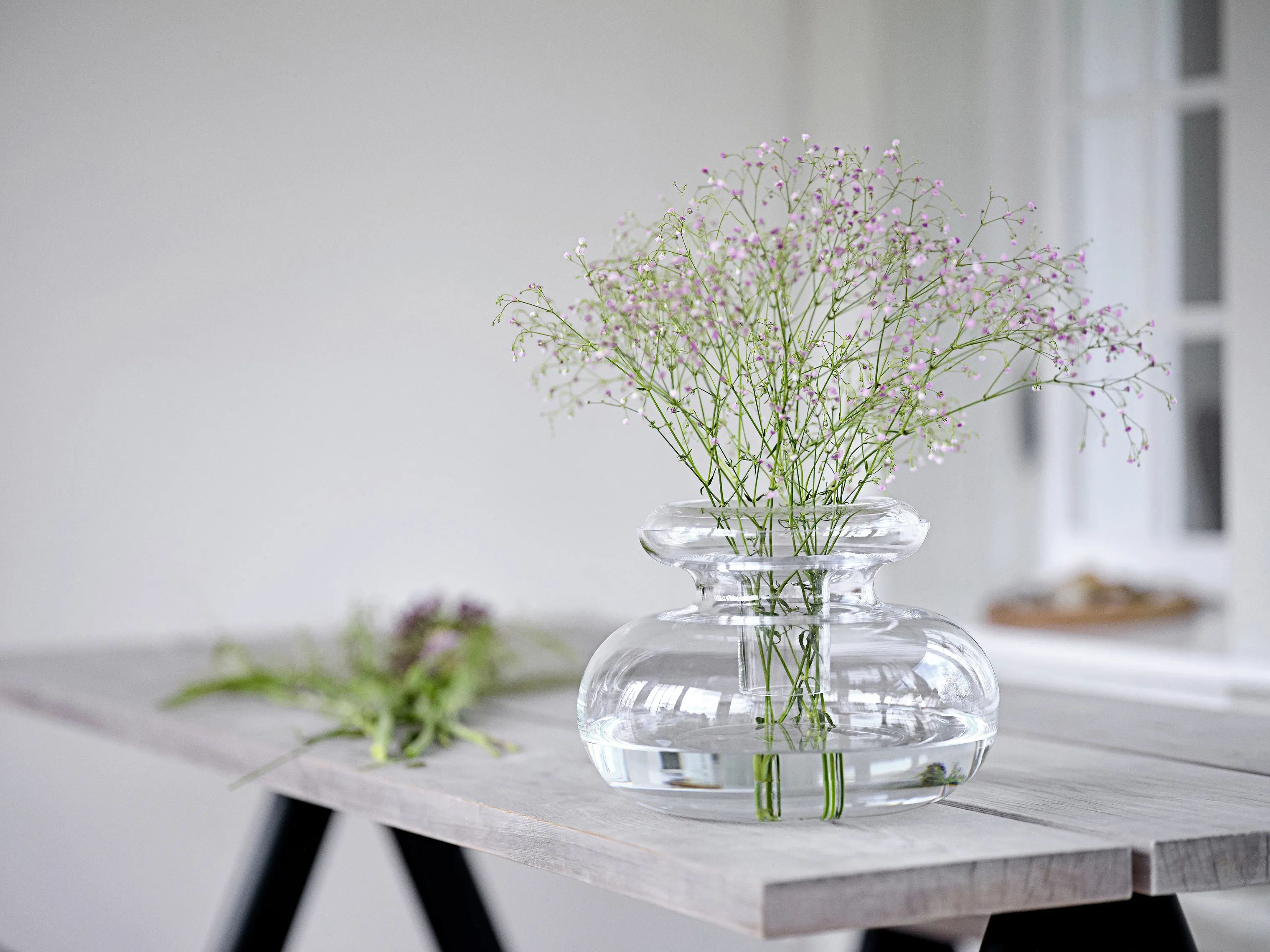 Zone Vaser Inu Vase i Pure clear, 33 cm, 2