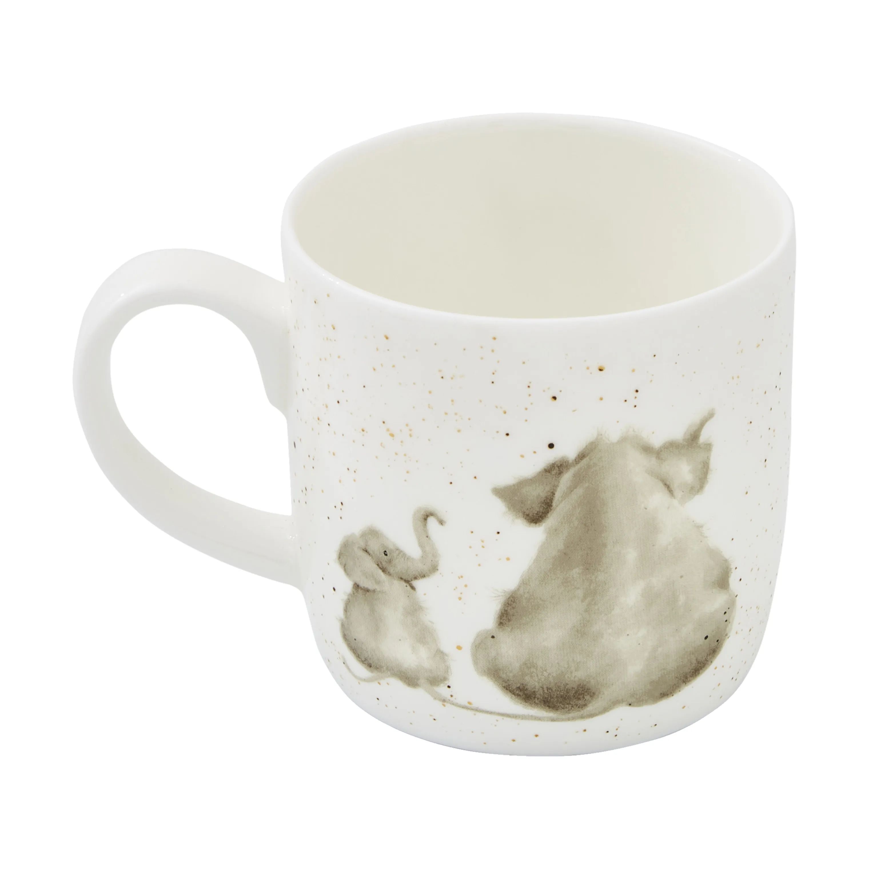 Royal Worcester Krus og kopper med hank Wrendale Krus - Role model i Elefant, 3