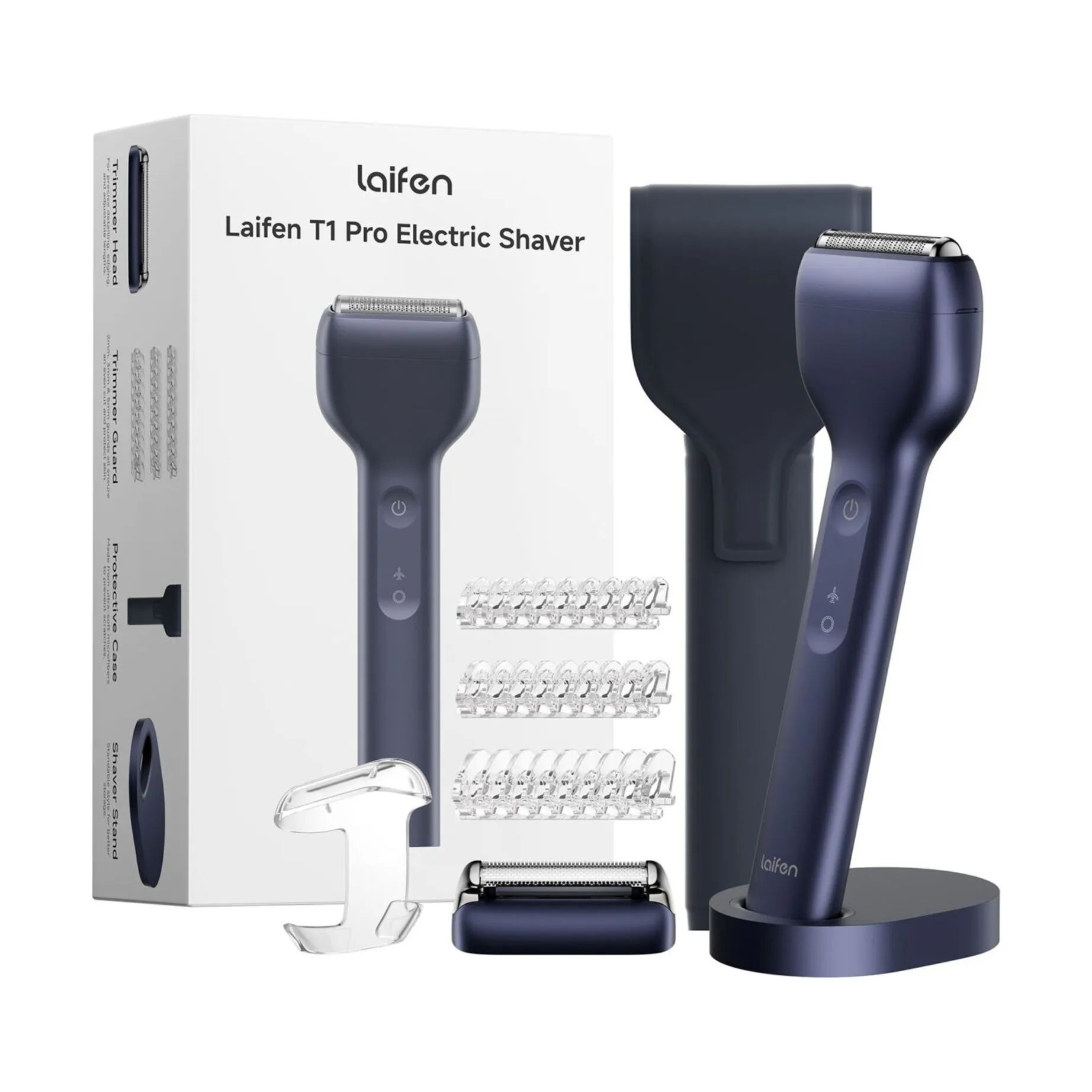 Laifen Barbermaskiner T1 PRO Barbermaskine i Blå, 1
