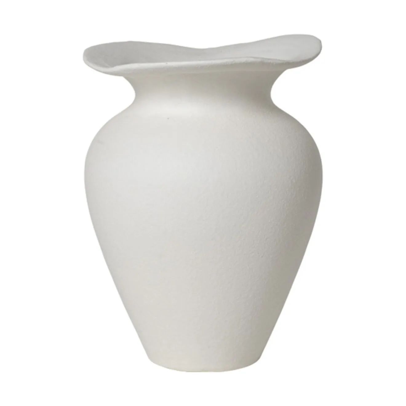 Broste Copenhagen Vaser Florentina Vase i Hvid, H22,5 x Ø16, 1