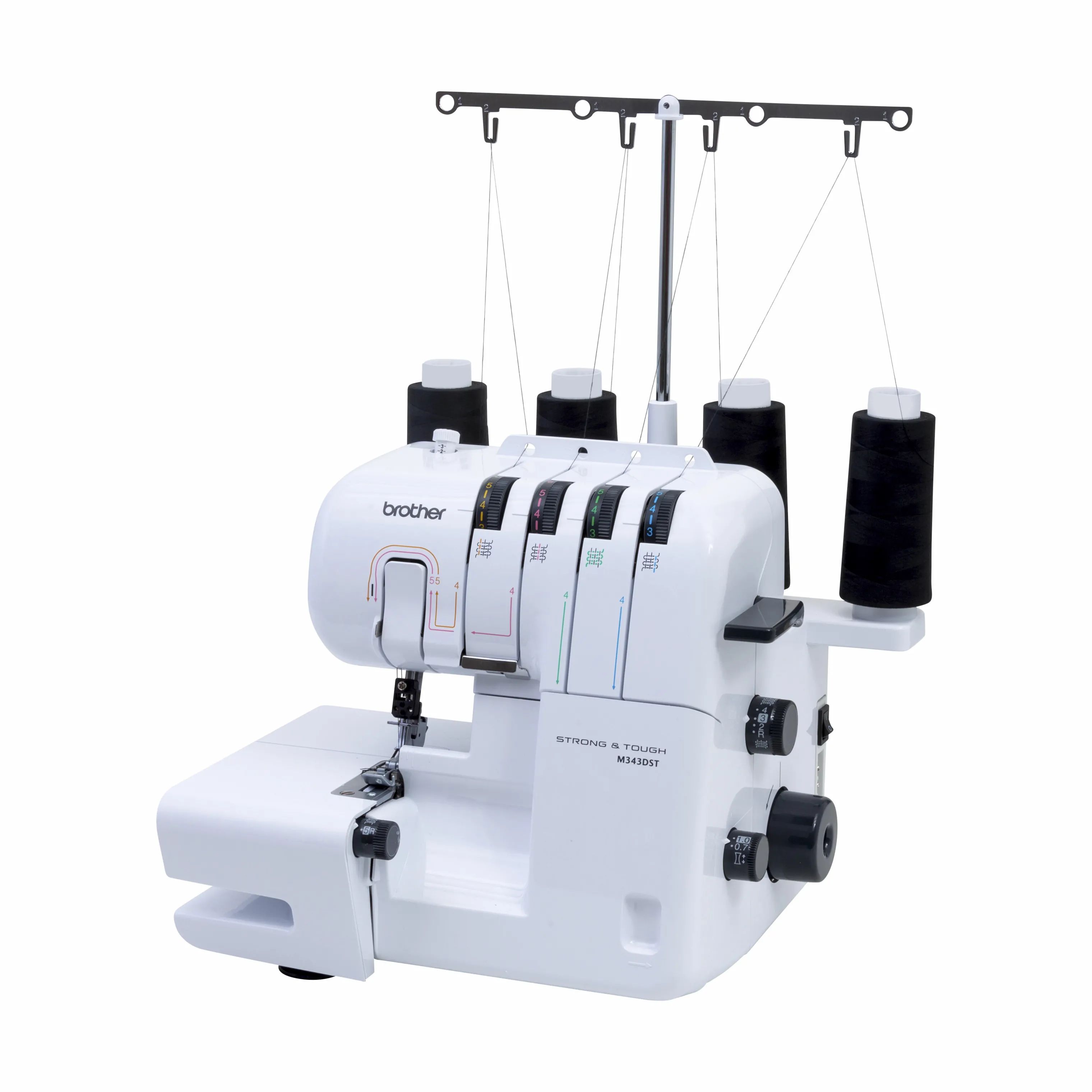 Brother Symaskiner Overlock Symaskine M343DST i Hvid, 1