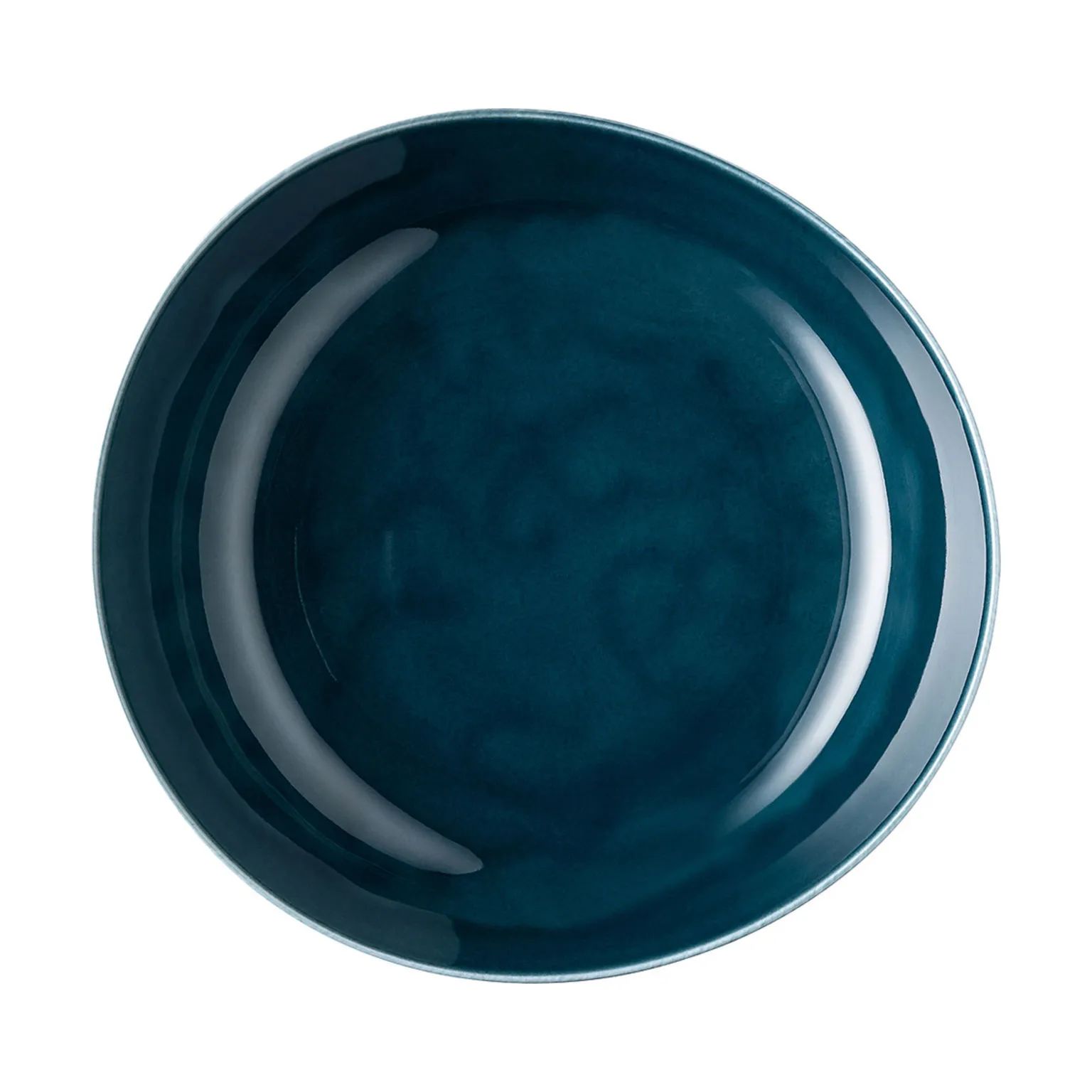 Rosenthal Kagetallerkener Junto Dyb Tallerken i Blå, 24,8 cm, 3