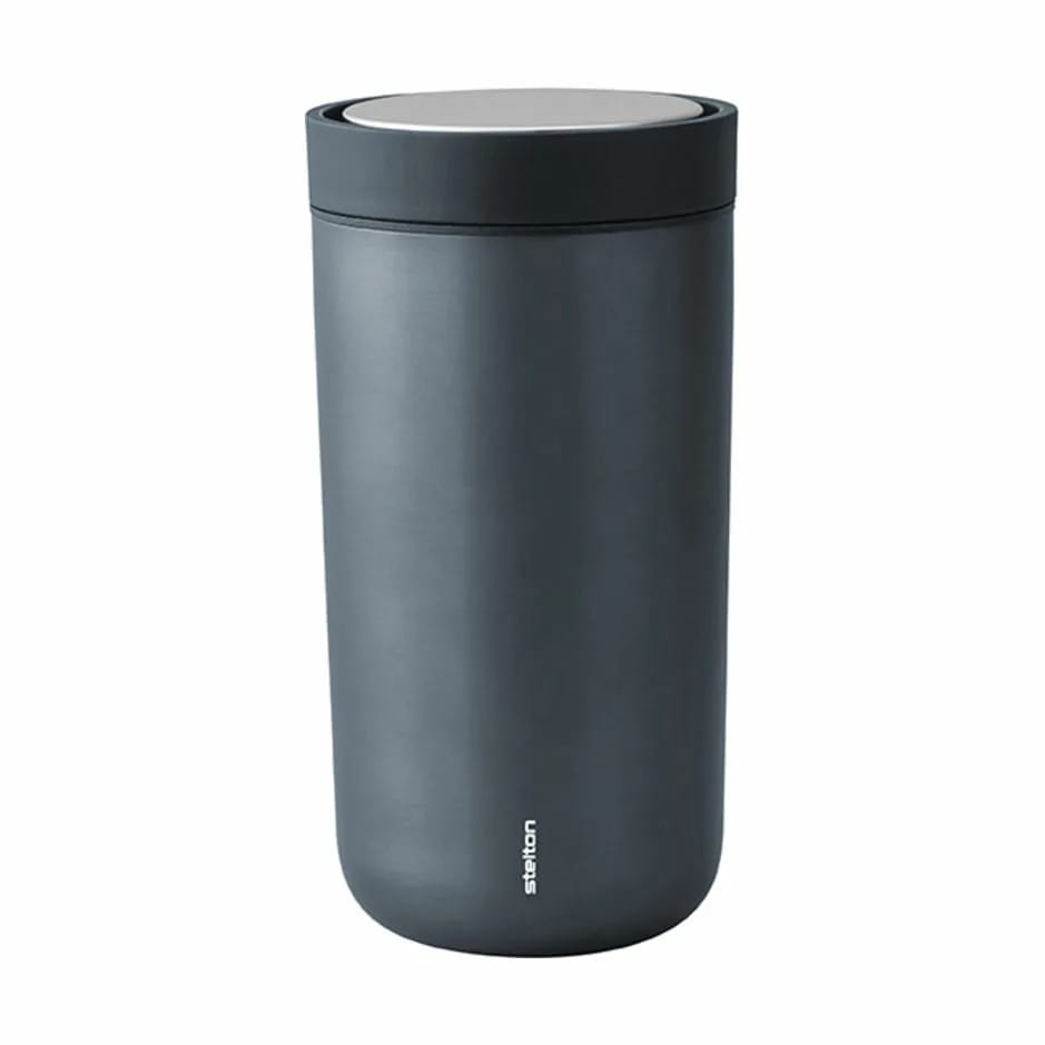 Stelton To go kopper I:CONS To Go Click Rejsekrus i Dark blue/metallic, 20 cl, 1