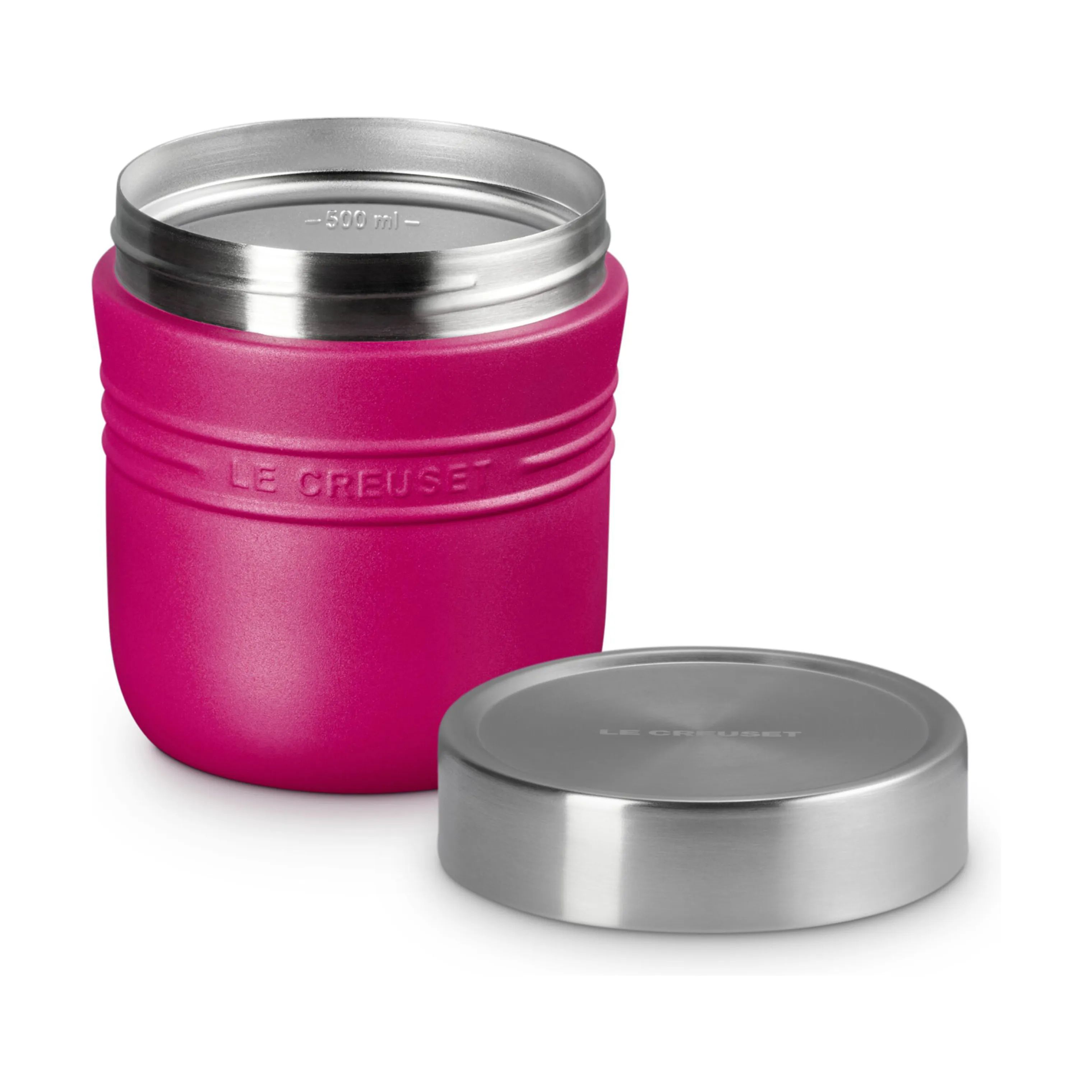 Le Creuset Madkasser On the Go Madflaske i Berry, 5
