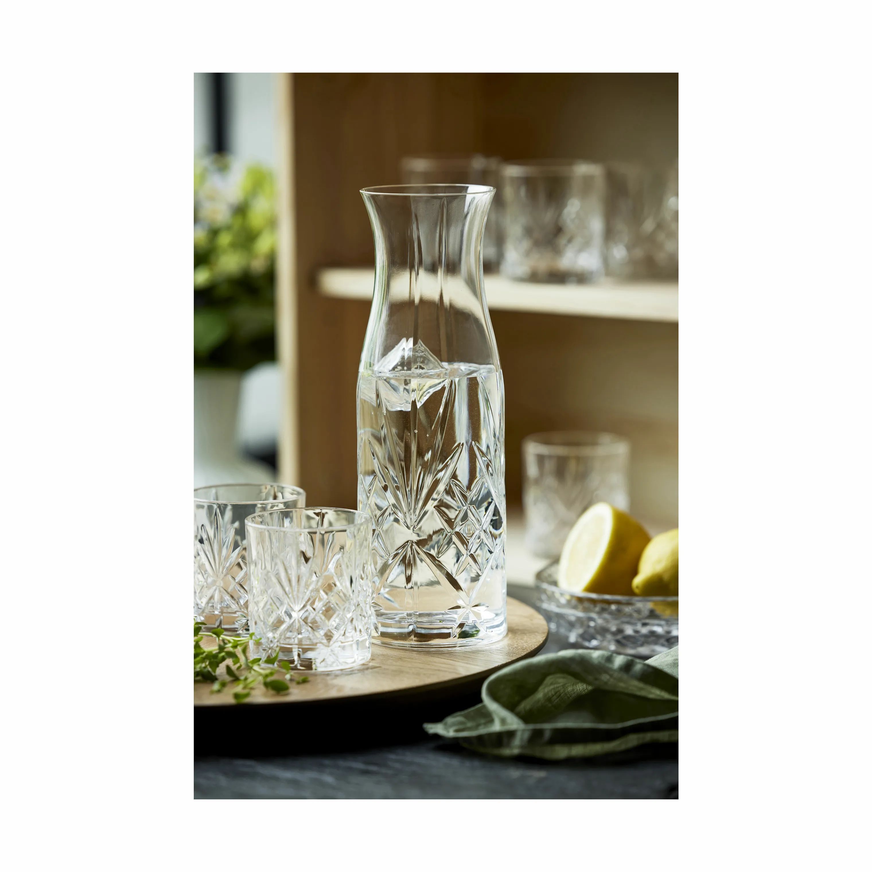 Lyngby Glas Vandglas Melodia Vandglas - 6 stk. i Klar, 5
