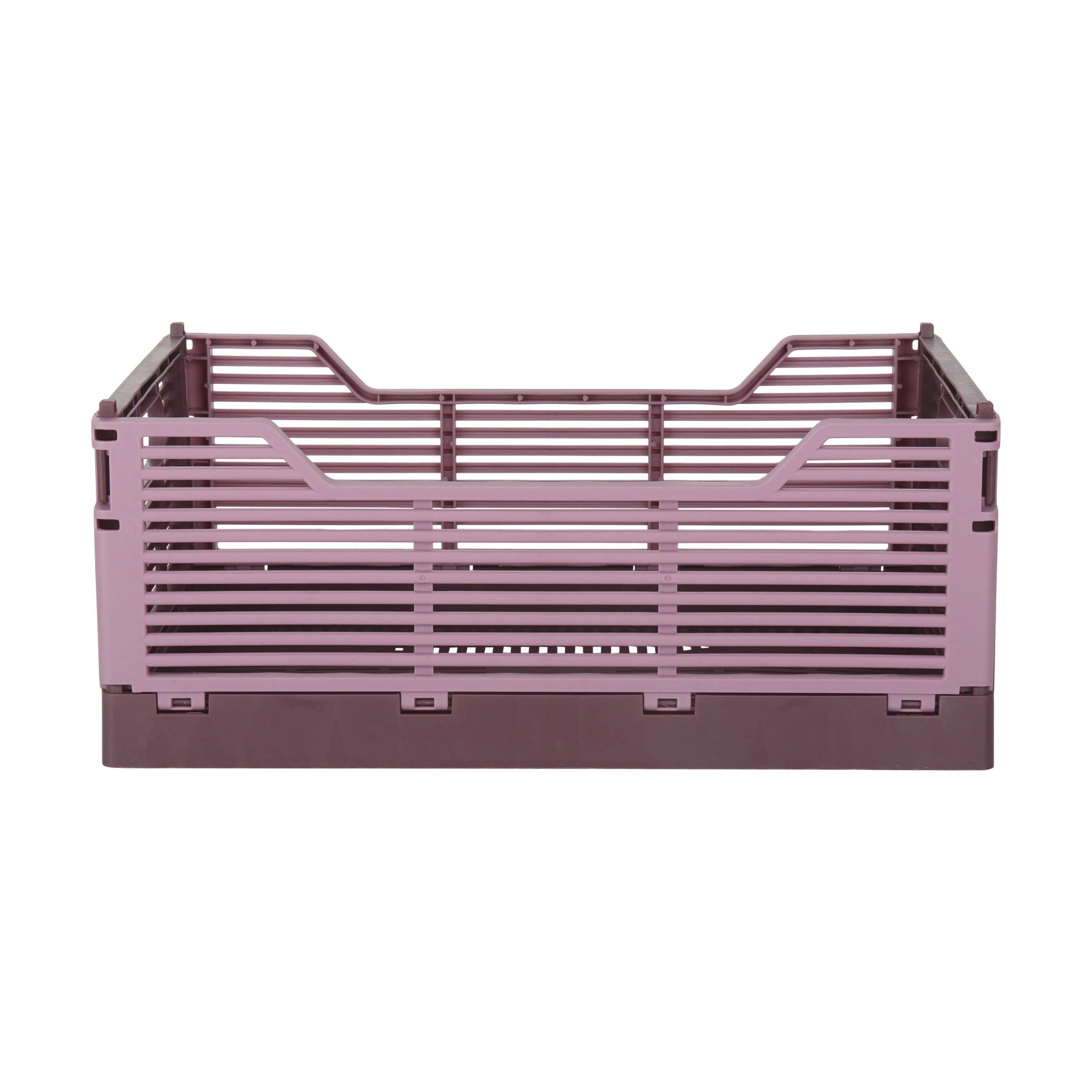 CASA Living Kasser Foldekasse i Lilla, B20,5 x L30,5 cm, 2