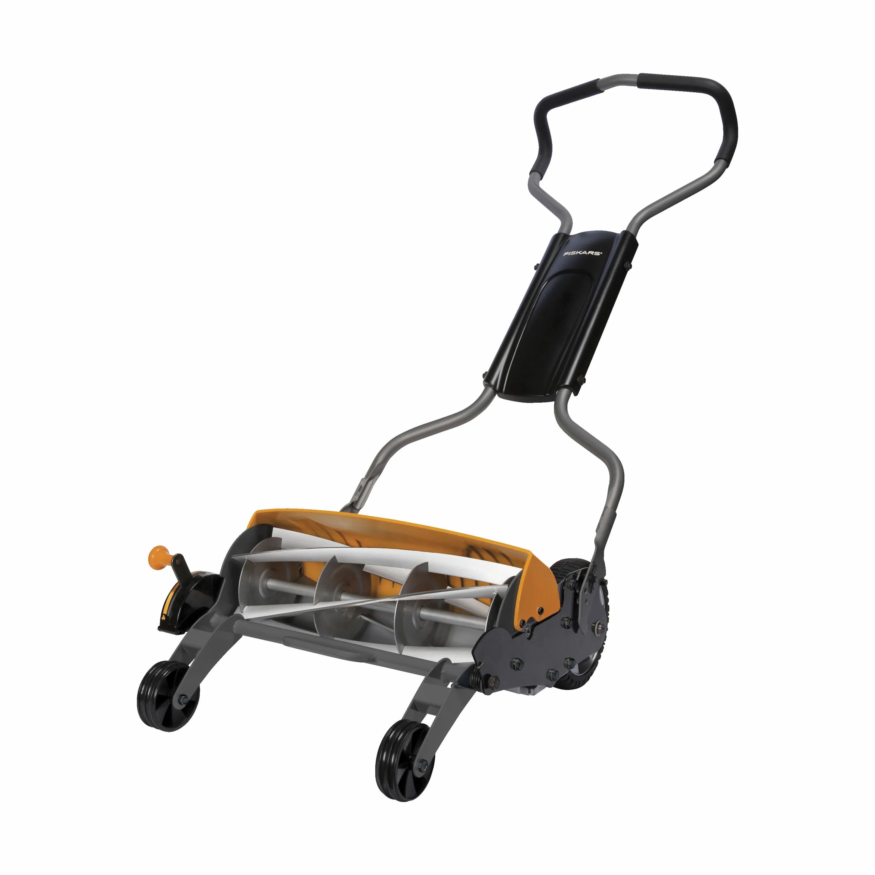 Fiskars Havemaskiner StaySharp™ Max Håndplæneklipper i Sort/orange, 1