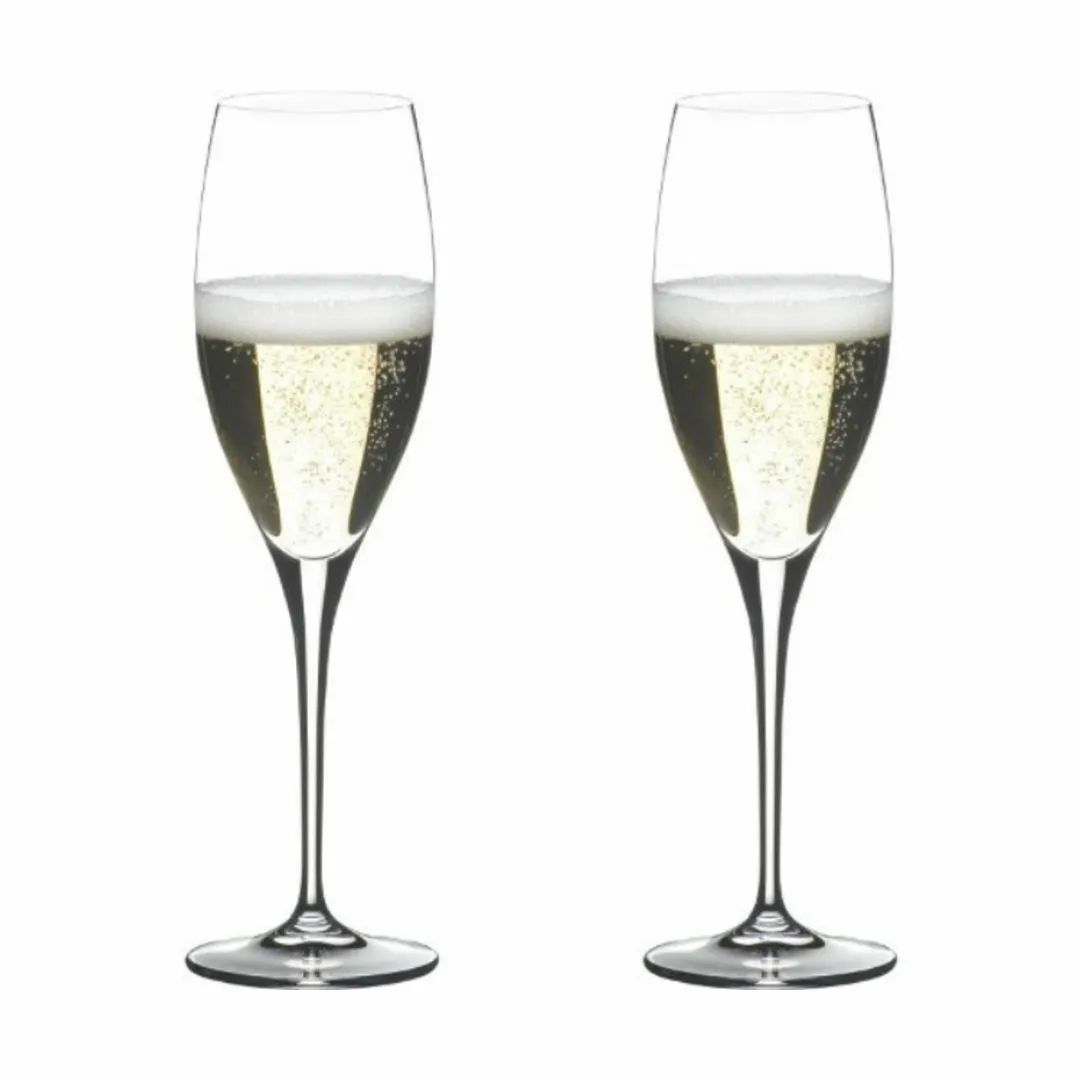 Riedel Champagneglas Heart to Heart Champagneglas - 2 stk. i Klar, 30 cl, 1