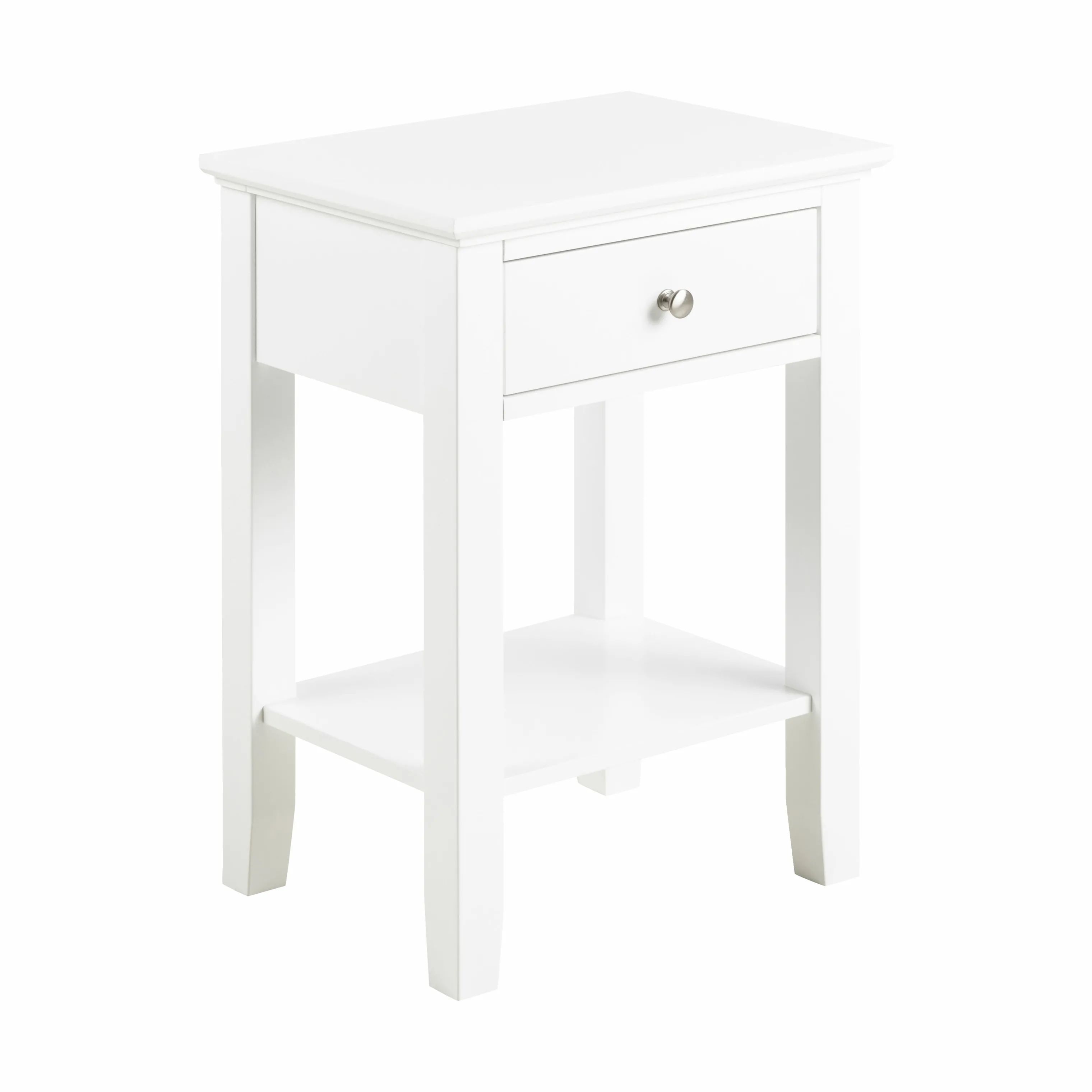 CASA Living Sengeborde Linnea Natbord i 1 Skuffe, 5