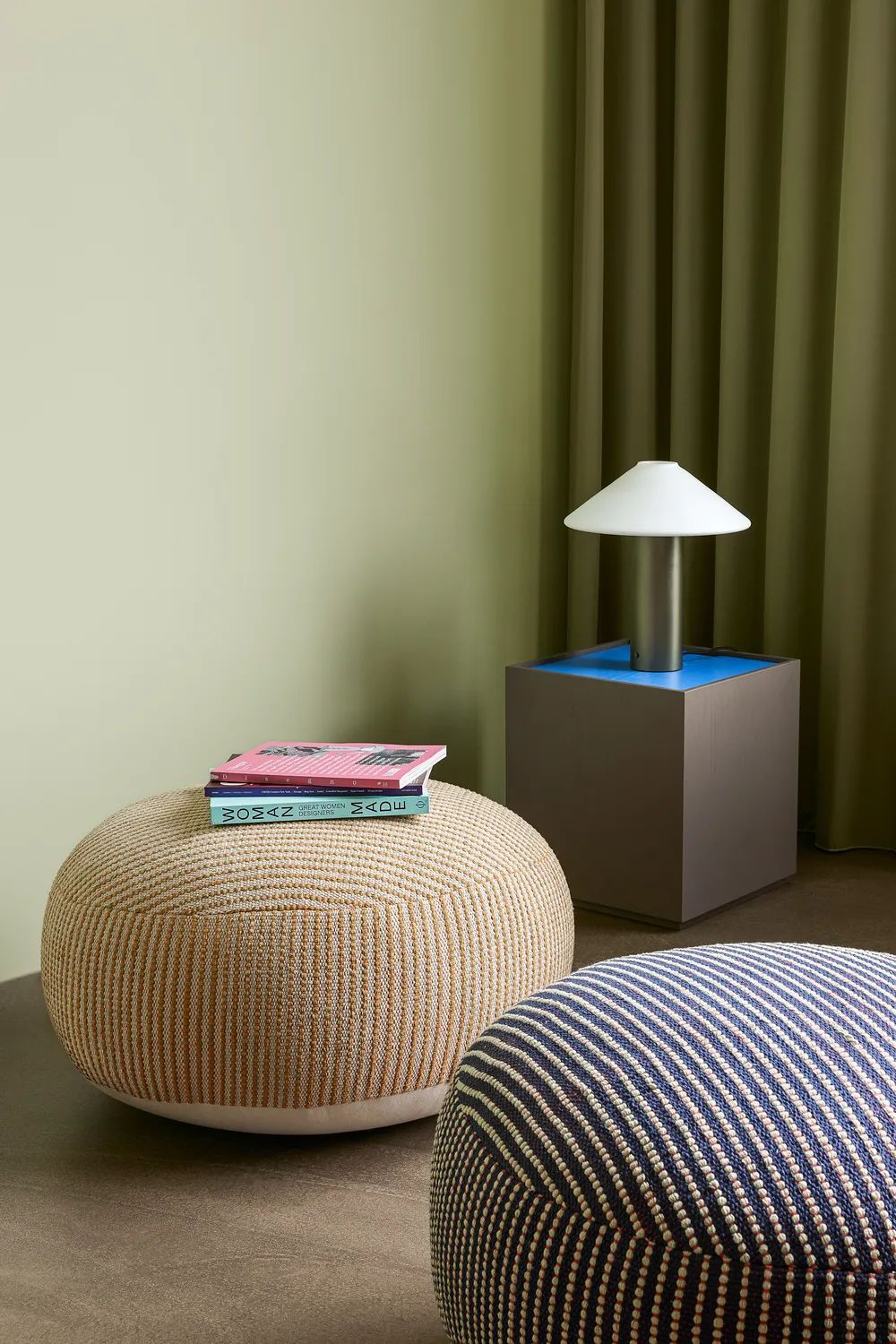 Hübsch Bordlamper Orbit Bordlampe i Mørkegrøn, 3