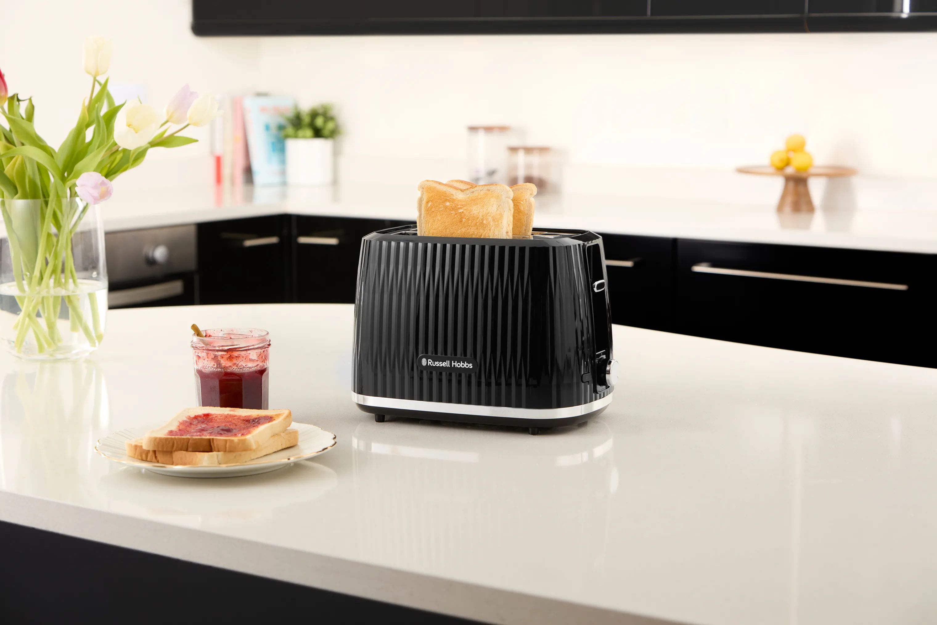Russell Hobbs Brødristere Eden Brødrister i sort, 2