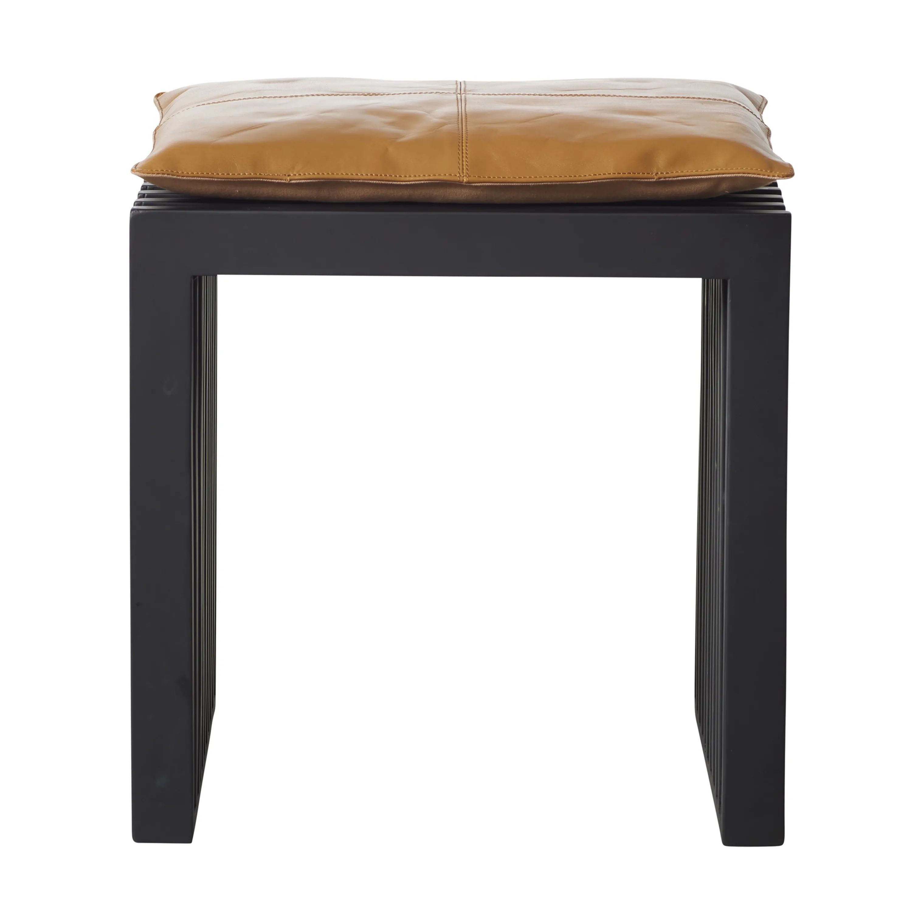 cinas Skamler Rib Skammel inkl. brun hynde i Sort/brun, 4