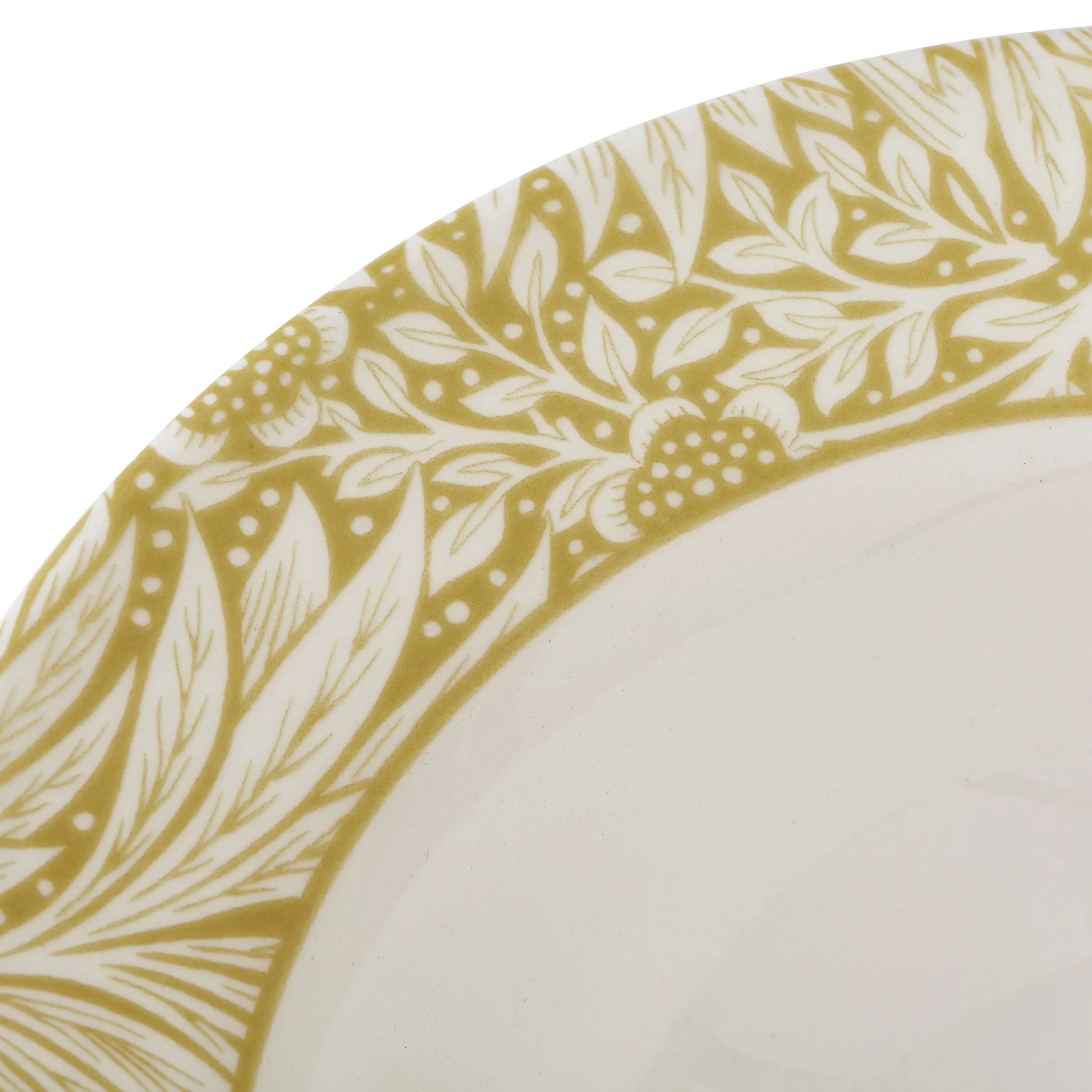 Spode Dybe tallerkener Morris & Co Skål i Hvid/gul, 2