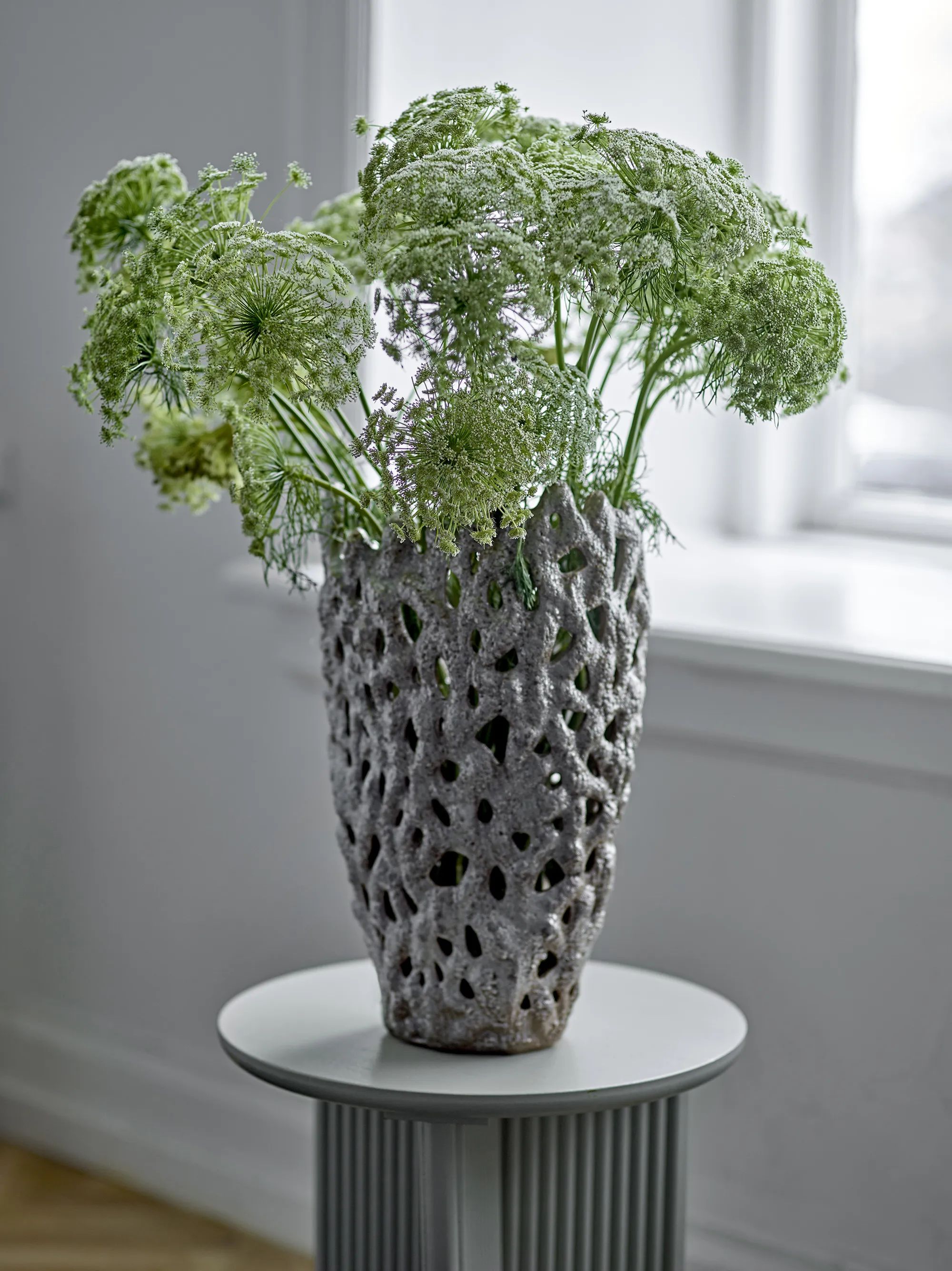 Bloomingville Vaser Vase - Eunice i Hvid, 2
