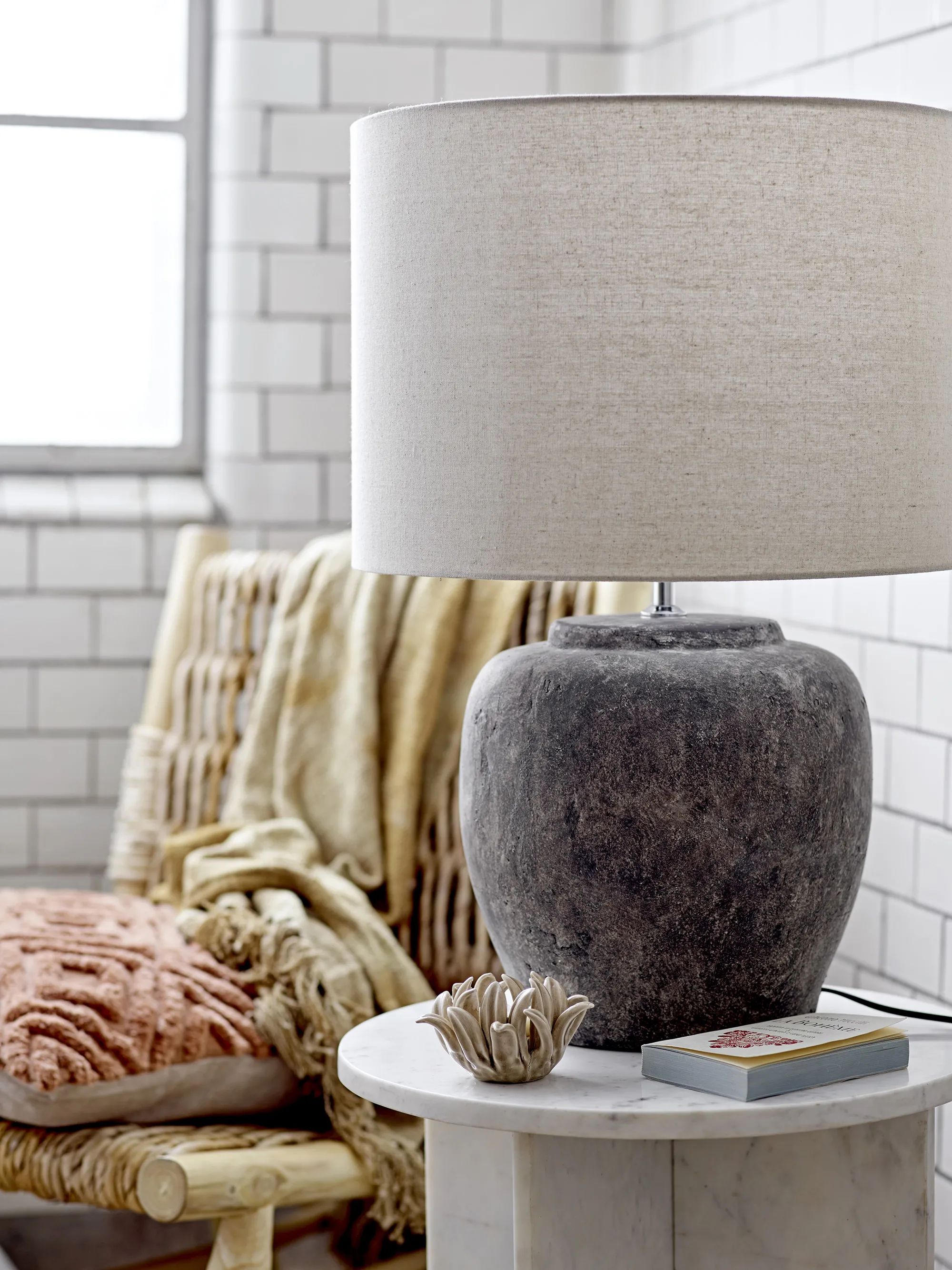 Bloomingville Bordlamper Isabelle Bordlampe i Natur, 2