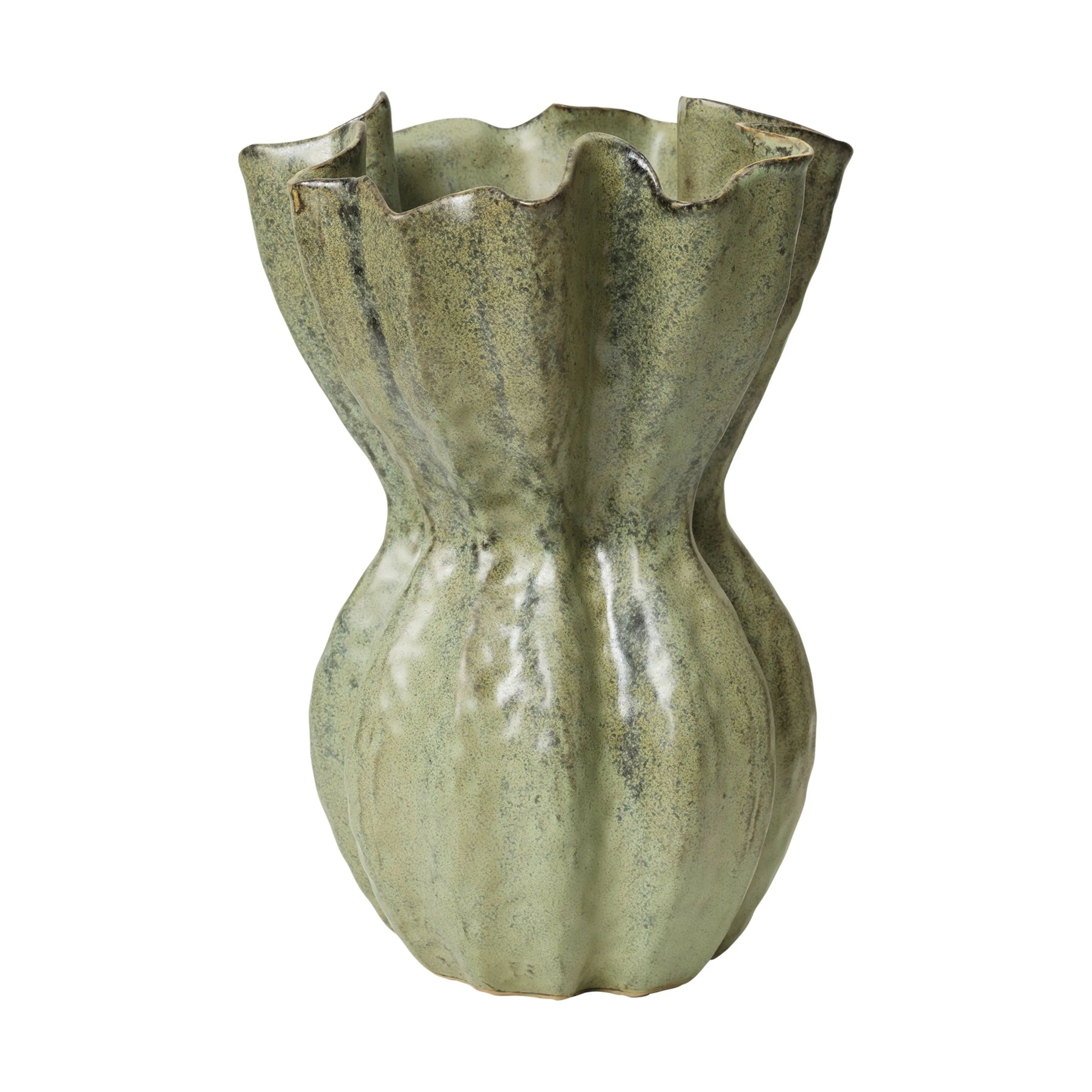 Broste Copenhagen Vaser Cori Vase i Grøn, 36 cm, 1