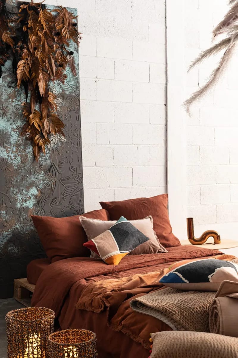 Vivaraise Plaider Fara Plaid i Caramel, 2
